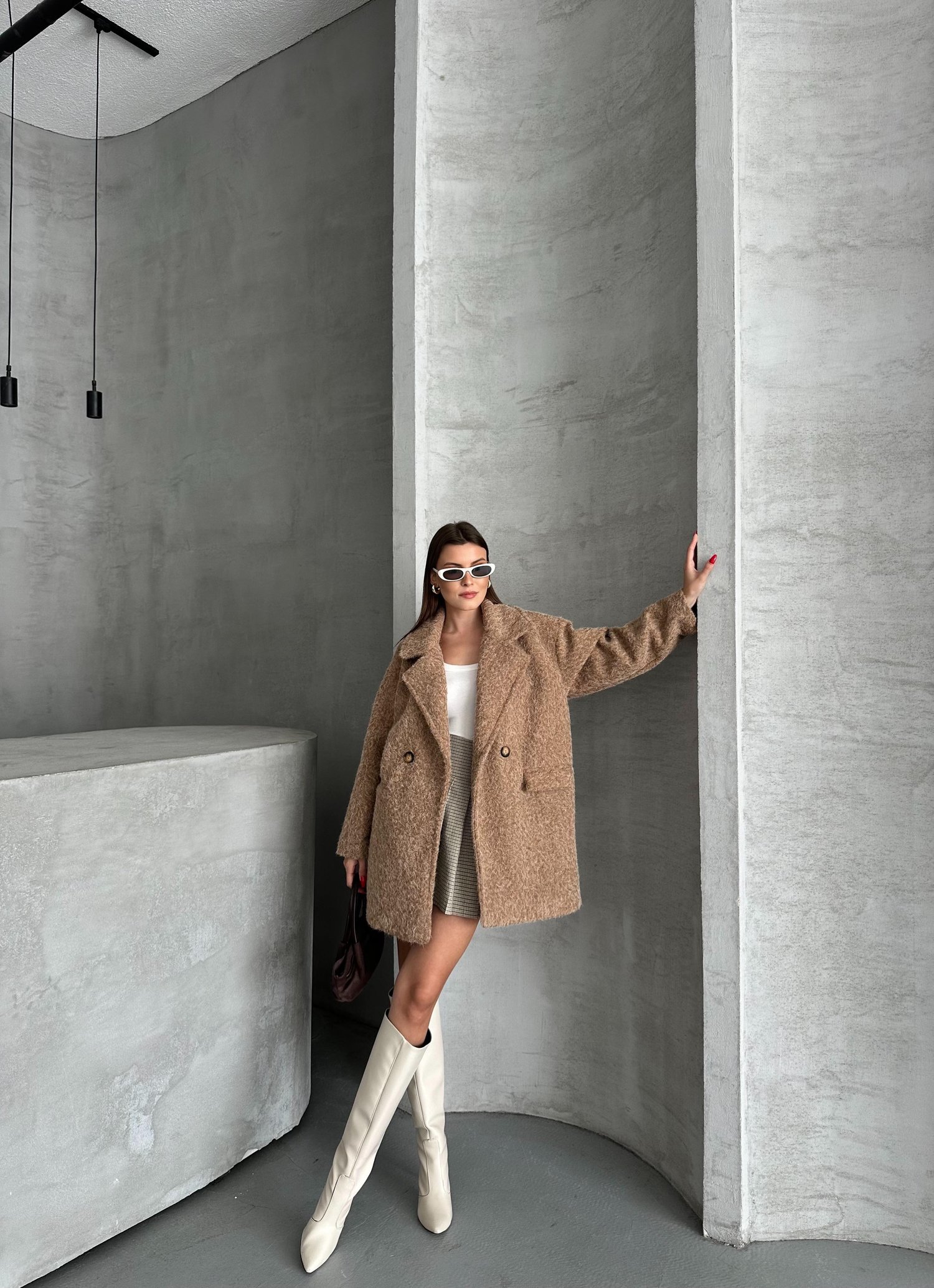 Oversize Astarli Kaban