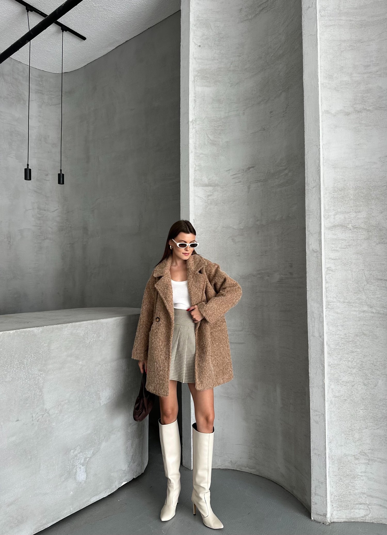 Oversize Astarli Kaban