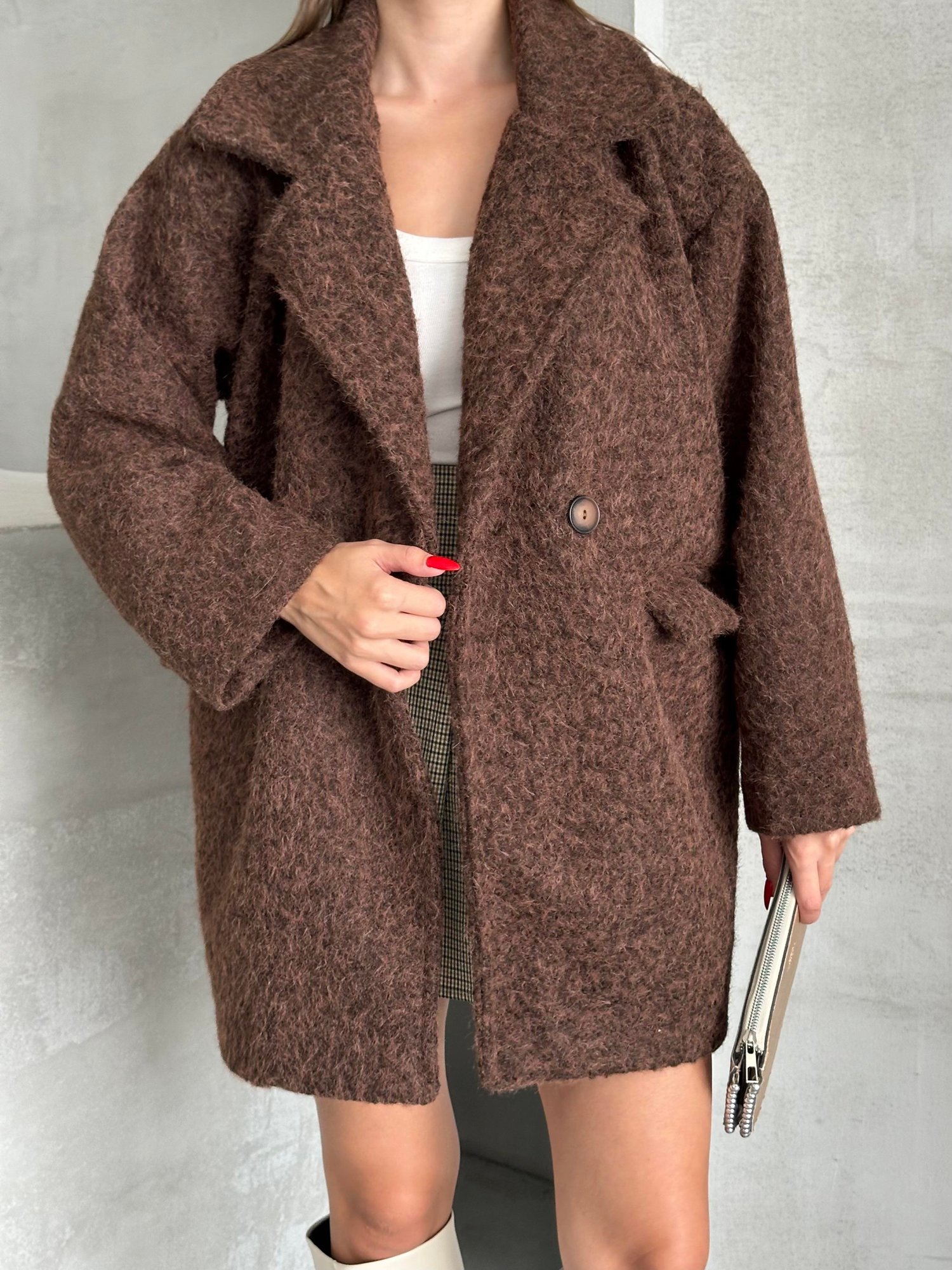 Oversize Astarli Kaban