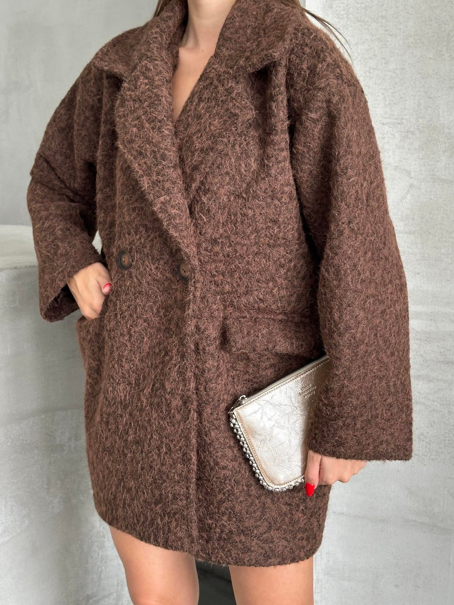 Oversize Astarli Kaban