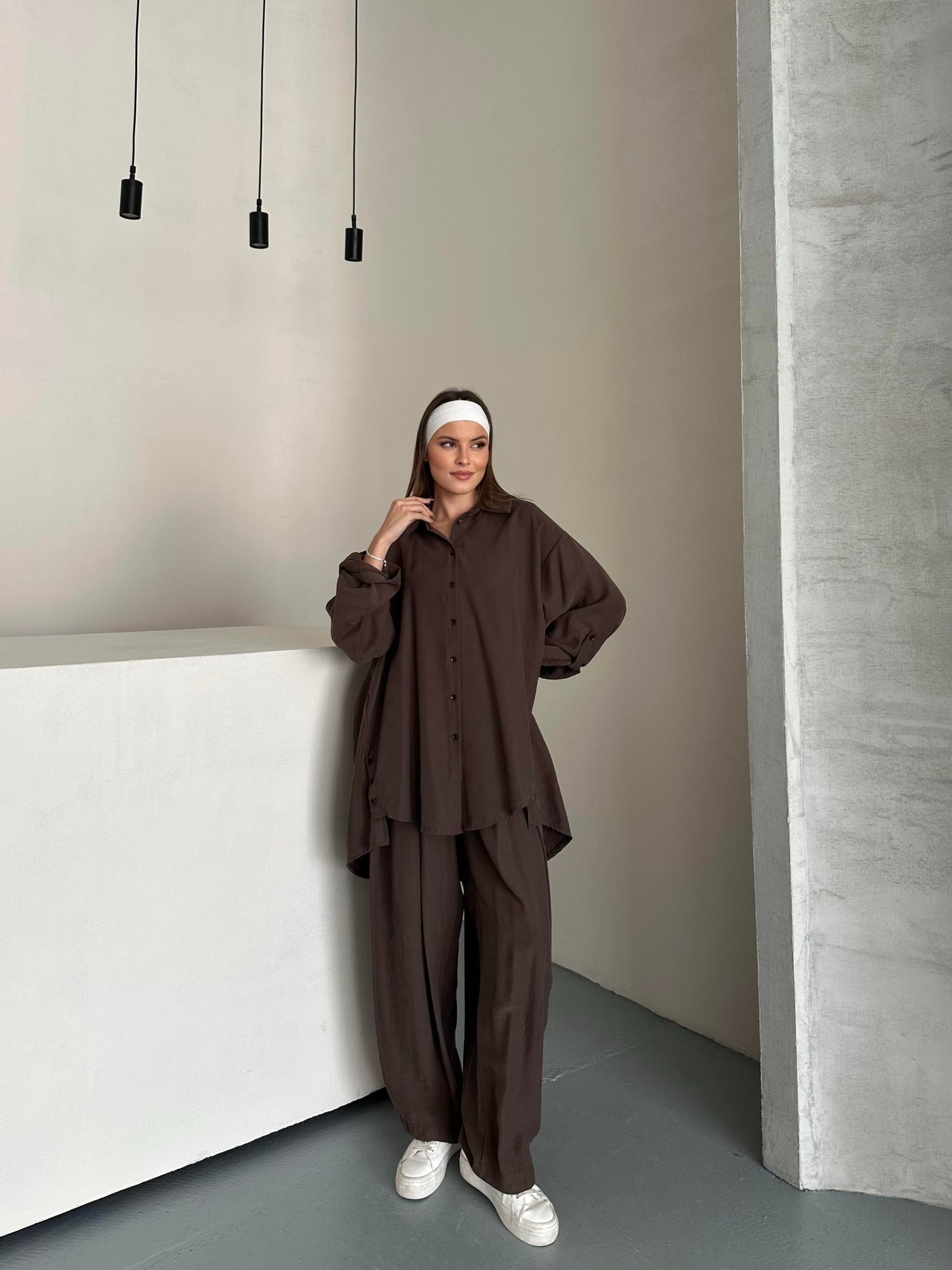 Oversize Gömlek Takım