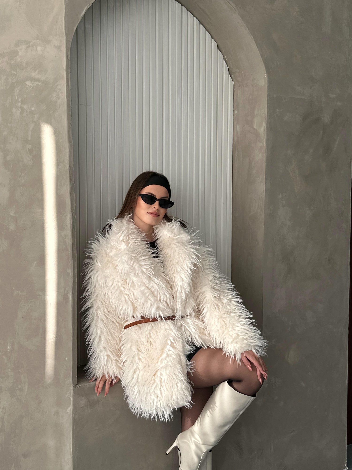 Oversize Pelus Kürk