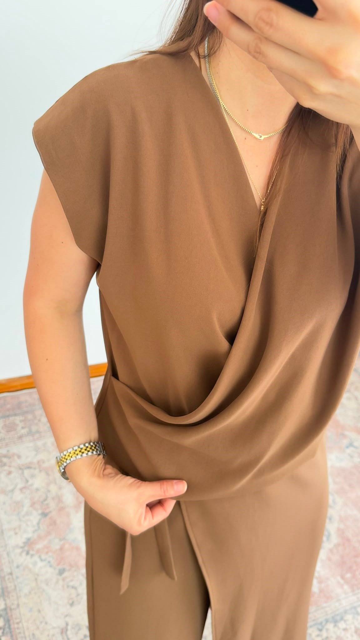 Bluz Pantolon Takım Yağ Yeşili