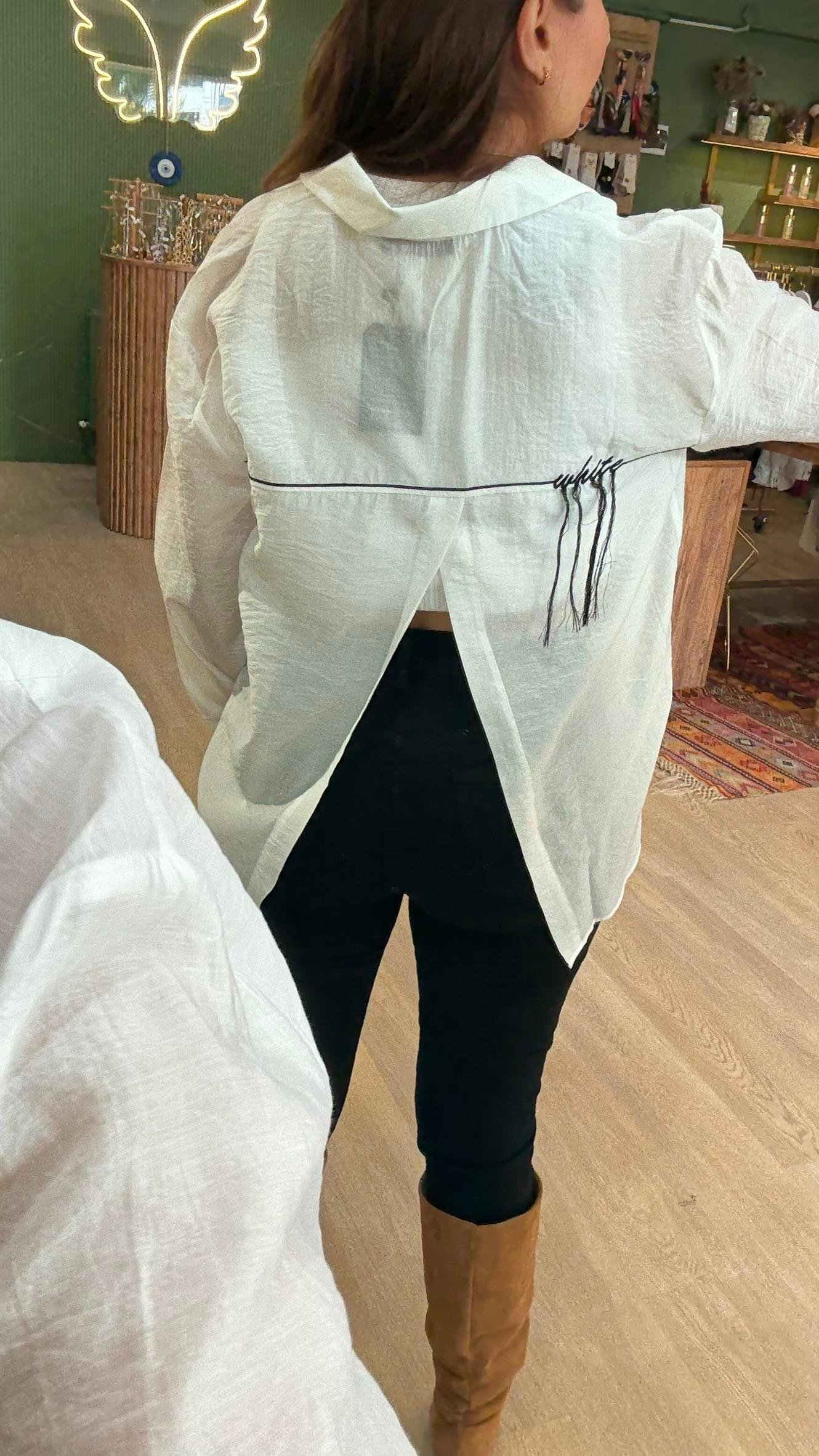 Gömlek Yırtmaçlı