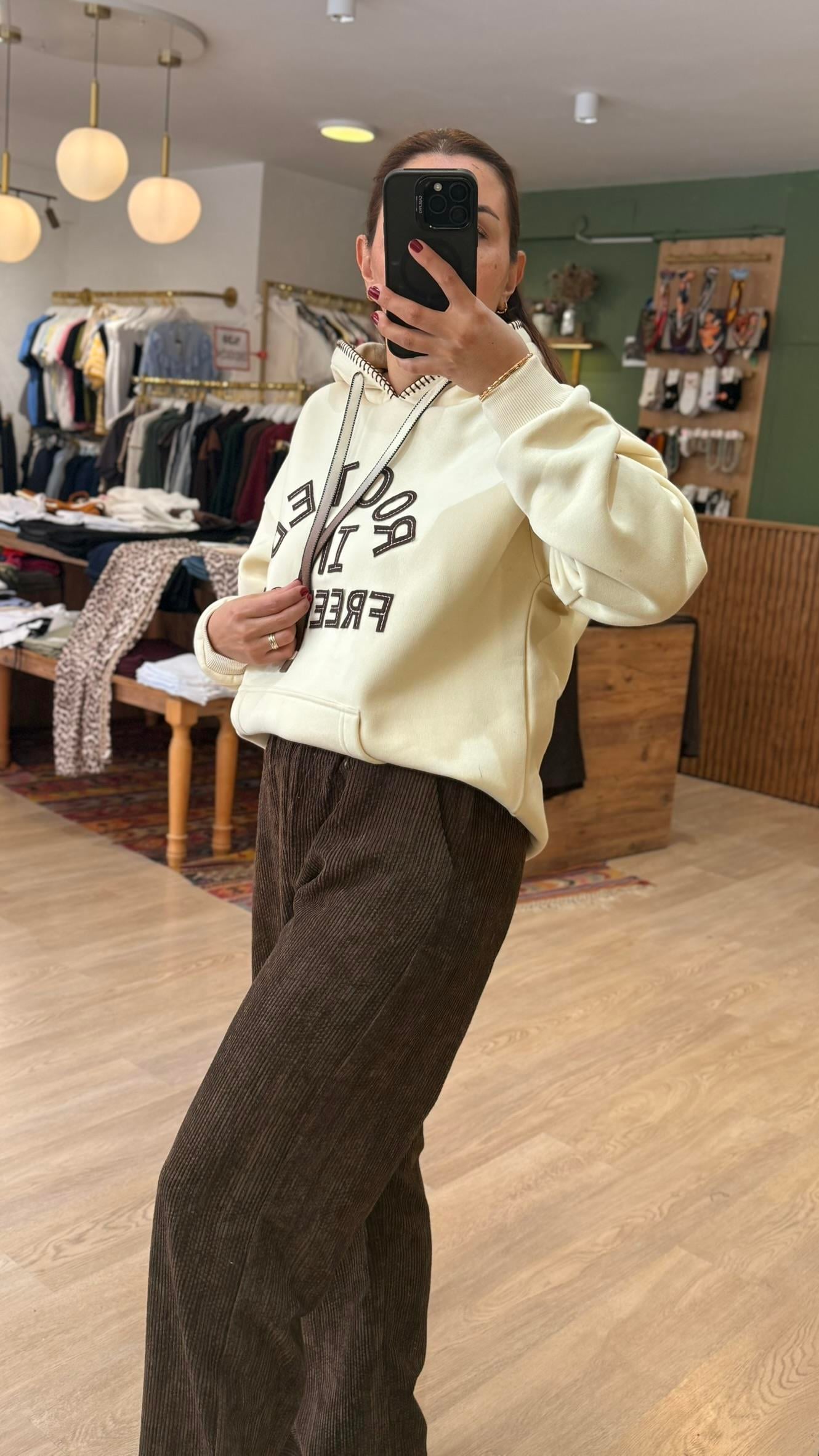 Kapuşonlu Sweatshirt