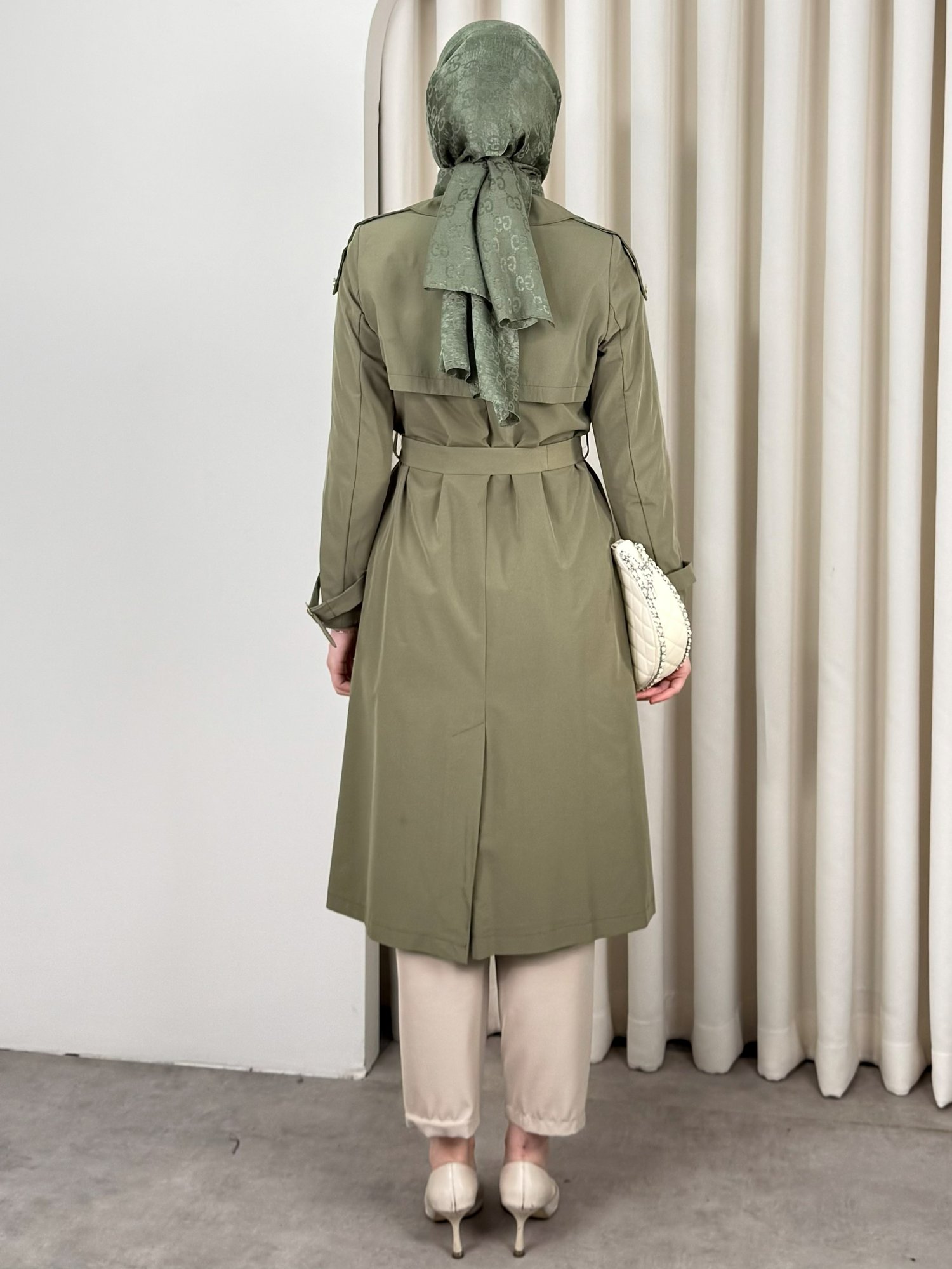 ESİLA TRENCH HAKİ
