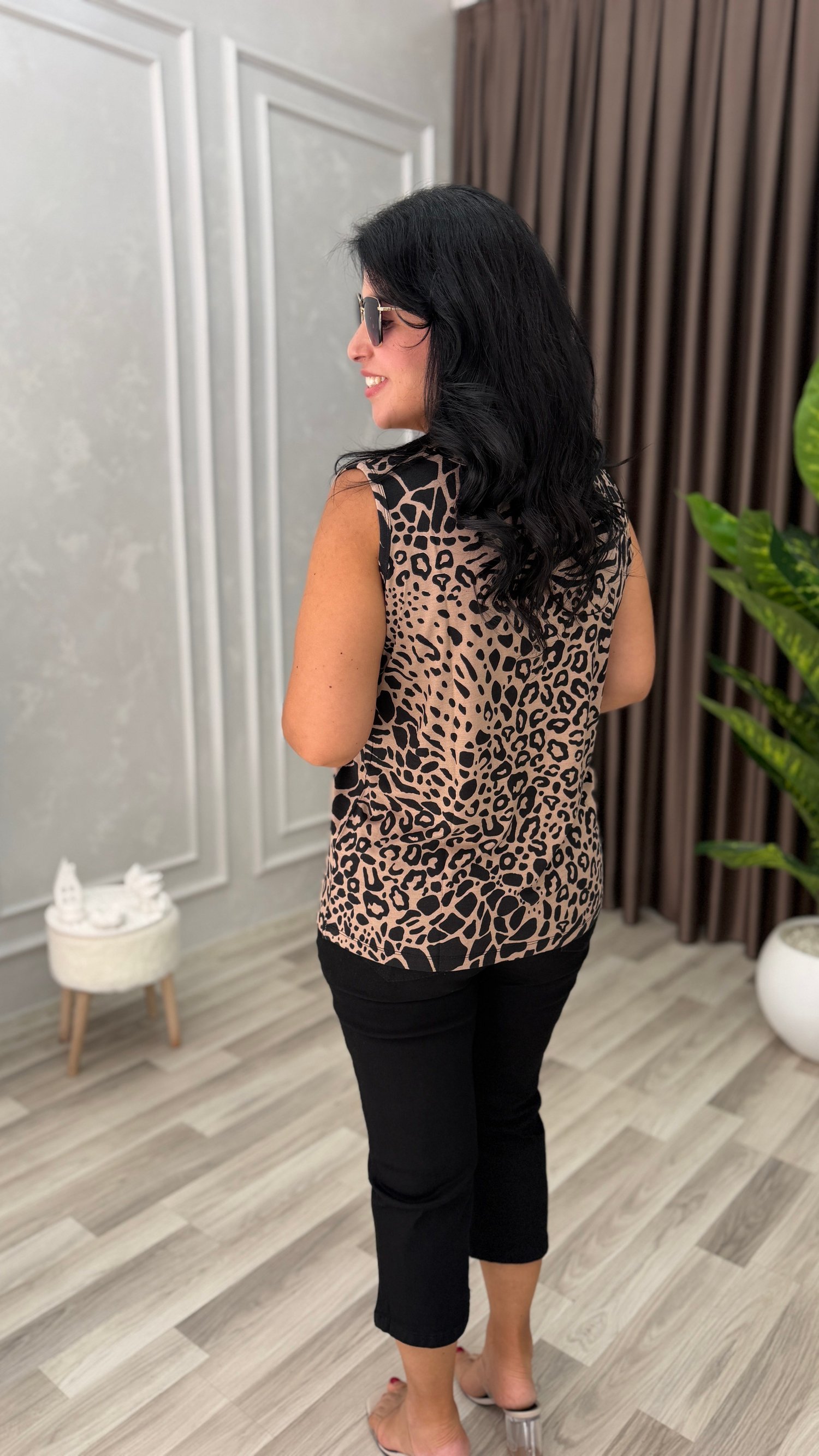 AURA PREMIUM ATLET LEOPAR ASİMETRİK DESEN
