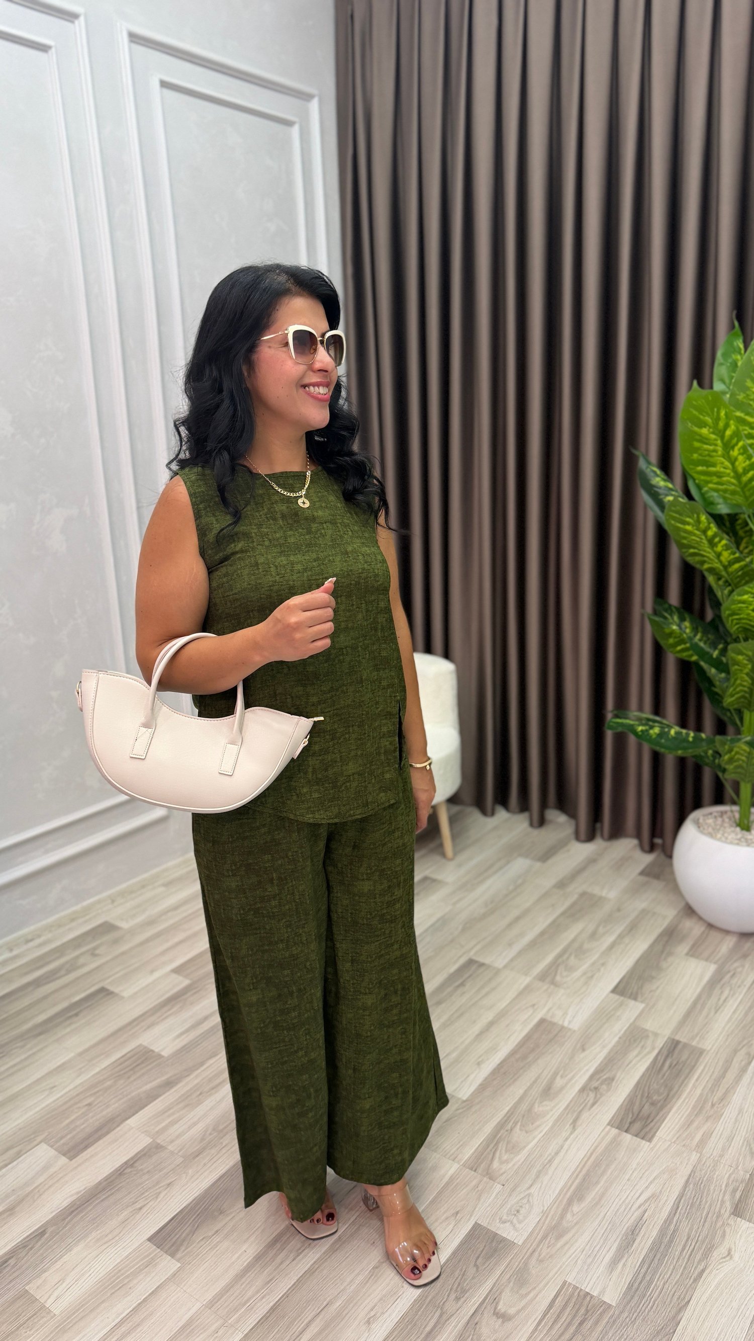 AZURE COMFORT İKİLİ TAKIM HAKİ YEŞİLİ
