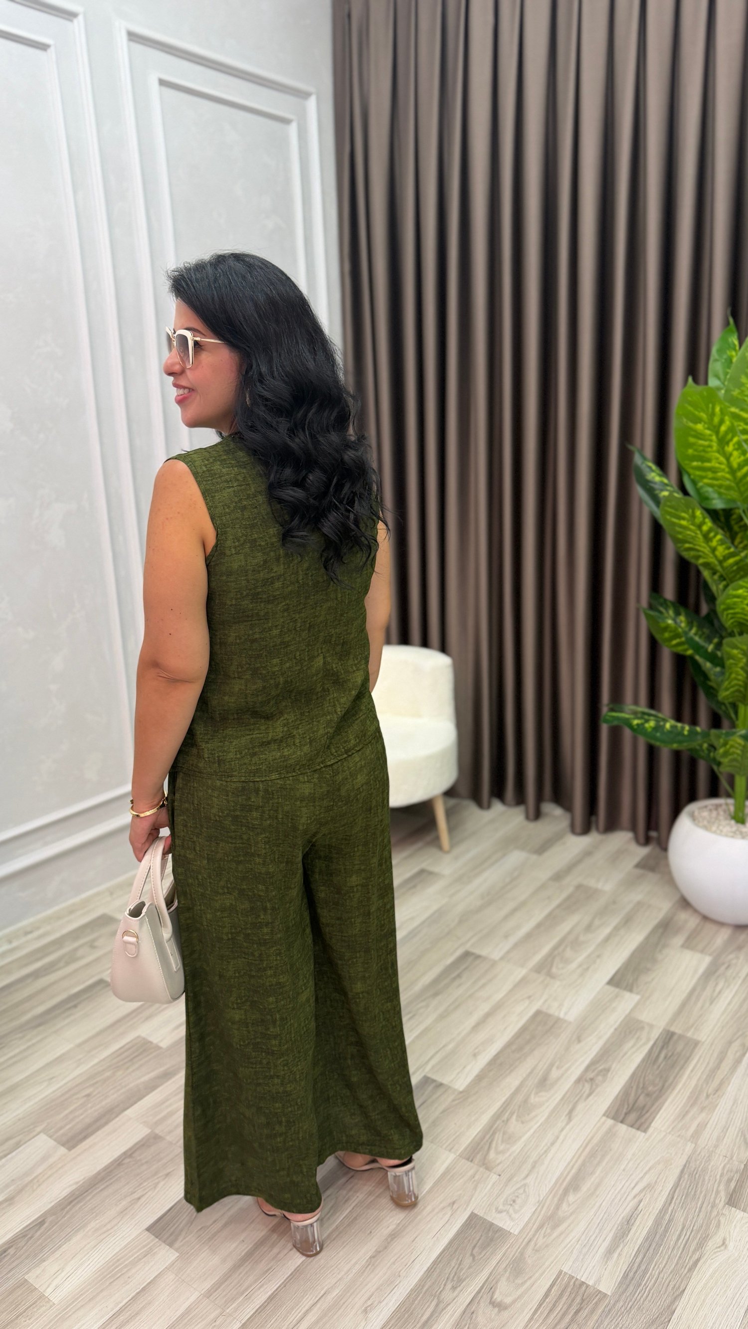 AZURE COMFORT İKİLİ TAKIM HAKİ YEŞİLİ