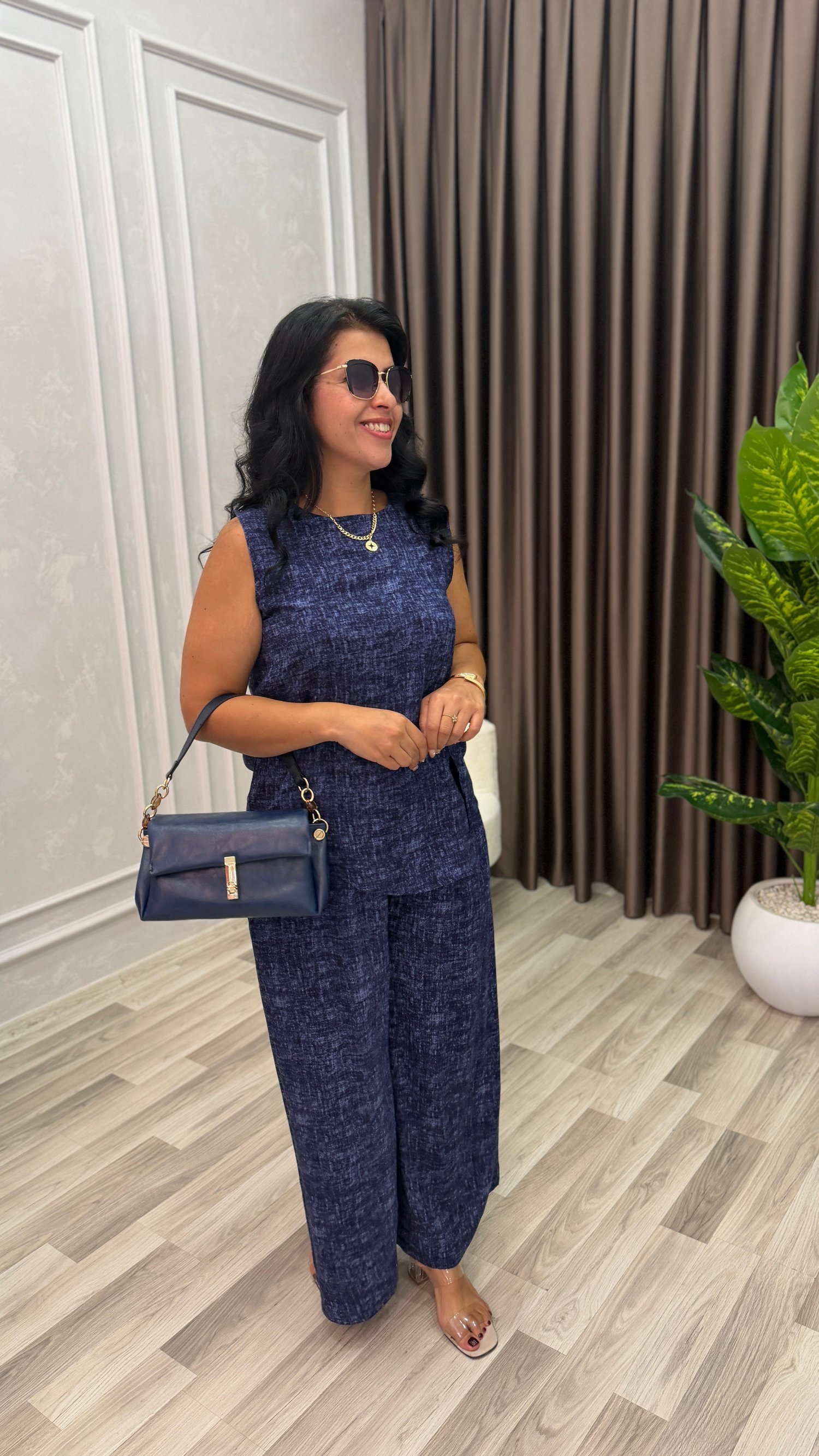 AZURE COMFORT İKİLİ TAKIM LACİVERT