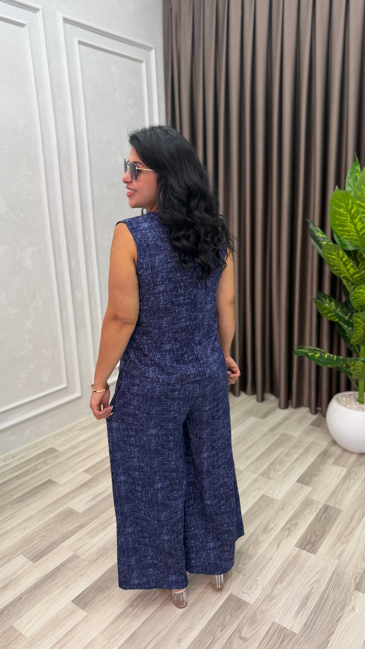 AZURE COMFORT İKİLİ TAKIM LACİVERT