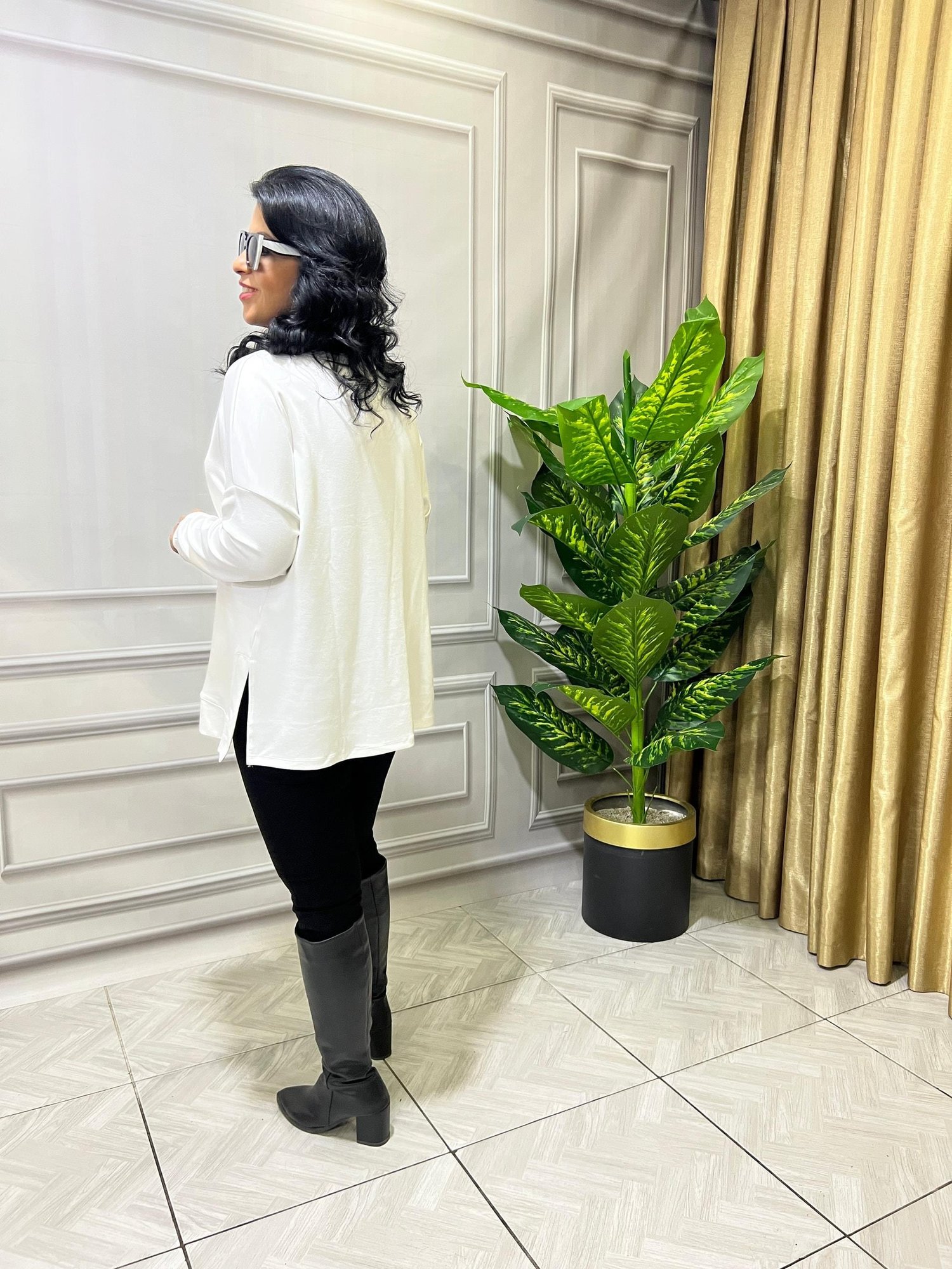 FLORA TOUCH MODAL SWEAT