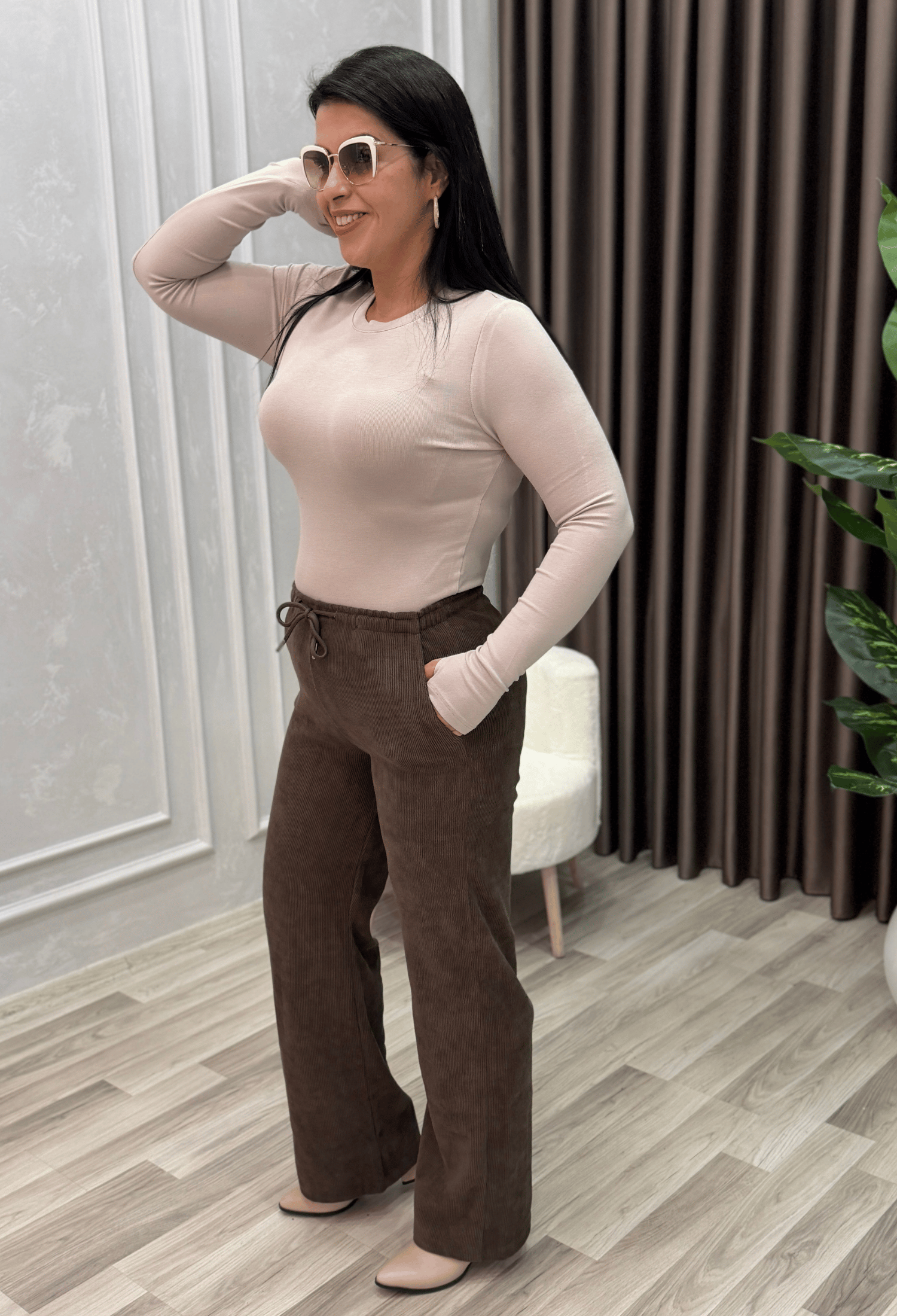 MILANO COMFORT İTALYAN KADİFE KAHVERENGİ