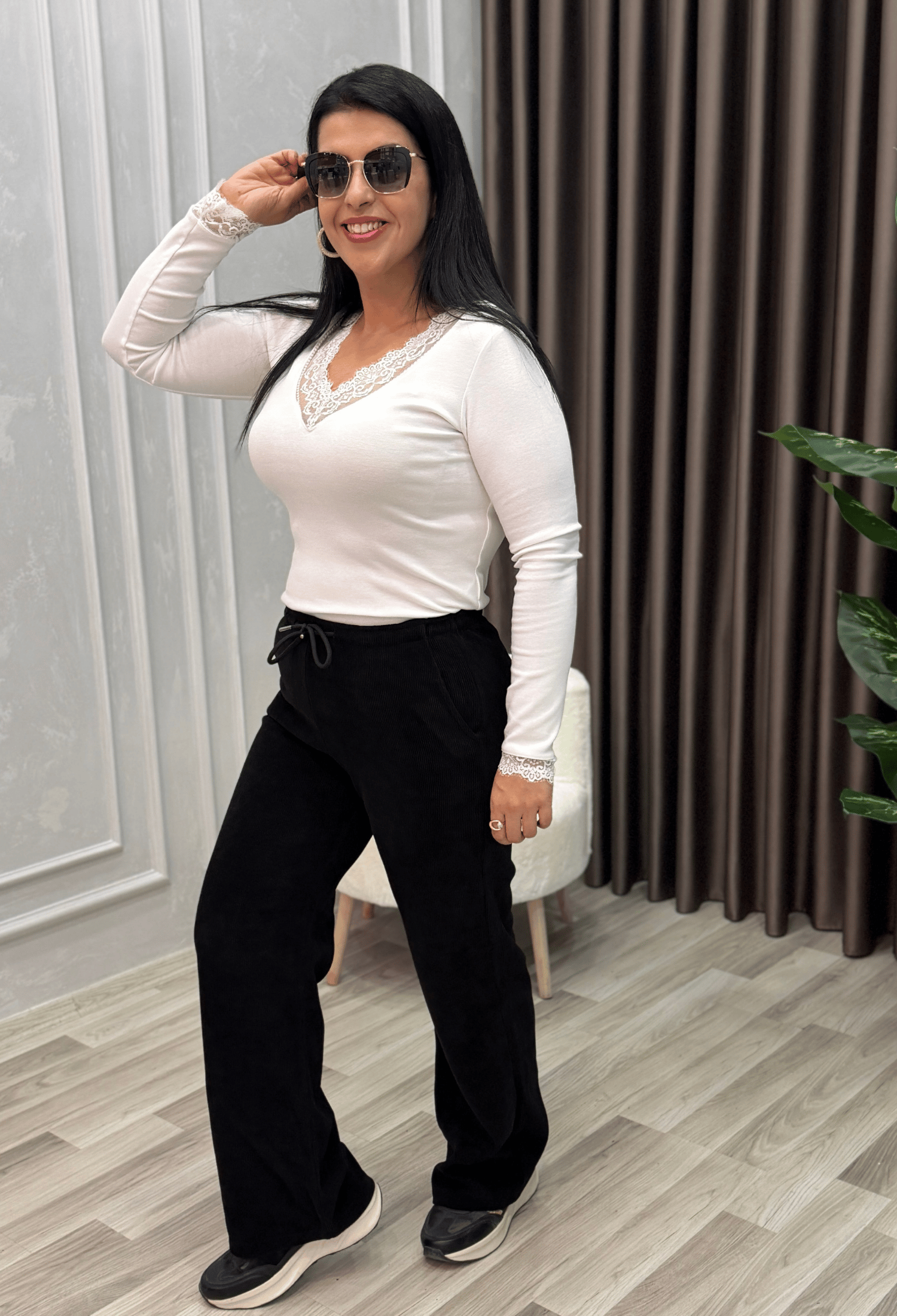 MILANO COMFORT İTALYAN KADİFE PANTOLON SİYAH