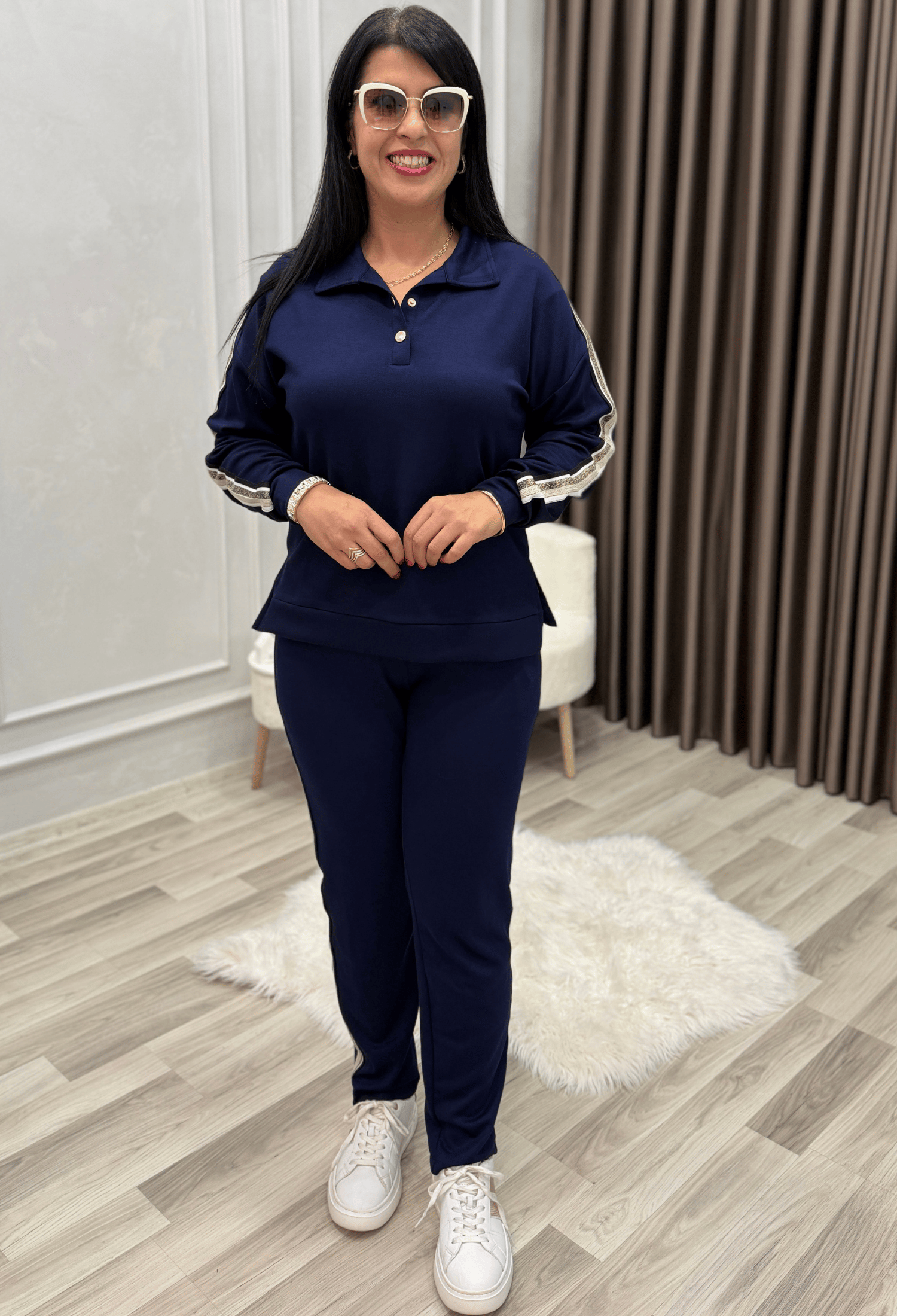 Nova Sport Chic Takım Lacivert