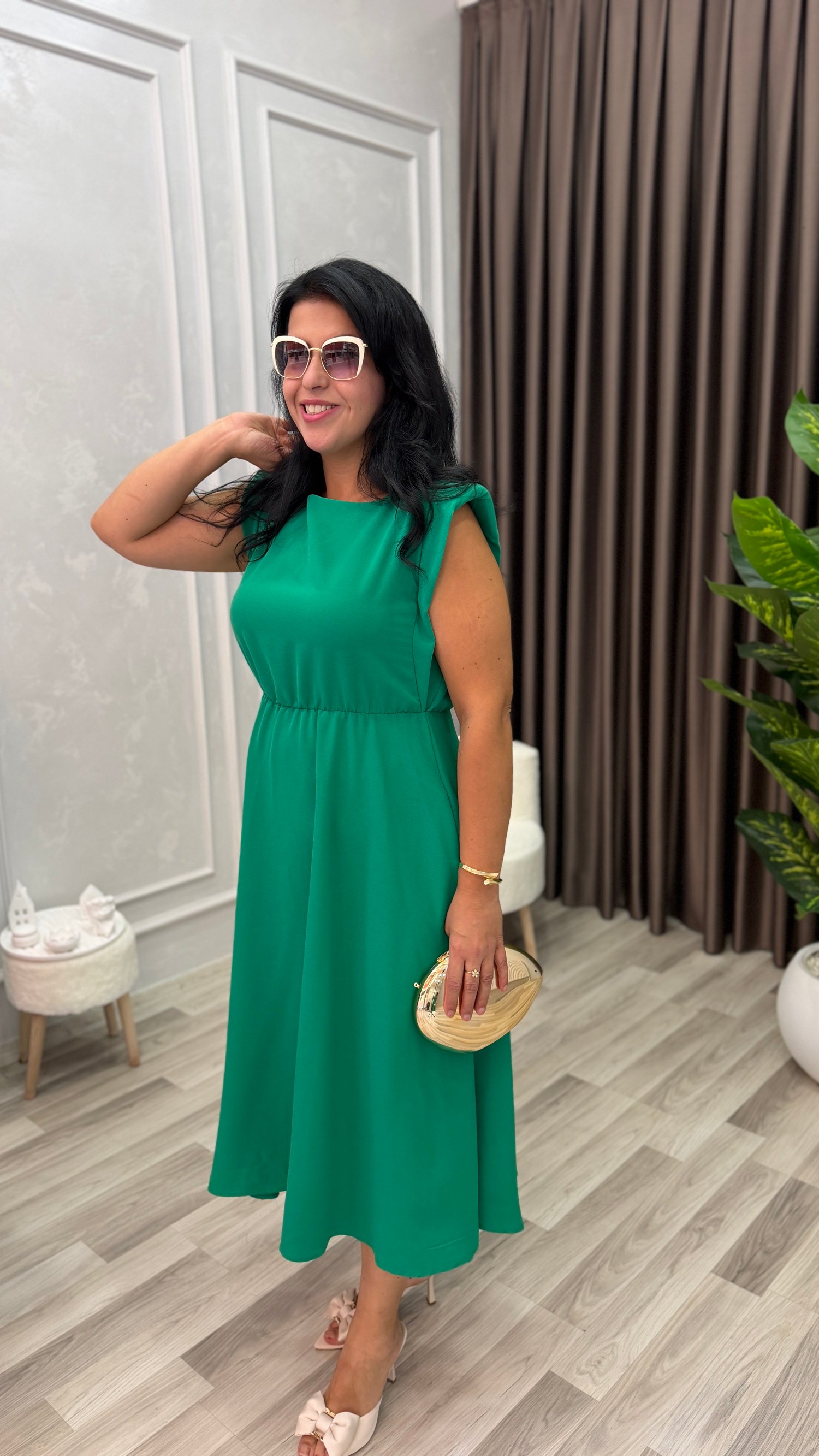 PRIME ELEGANCE ELBİSE YEŞİL