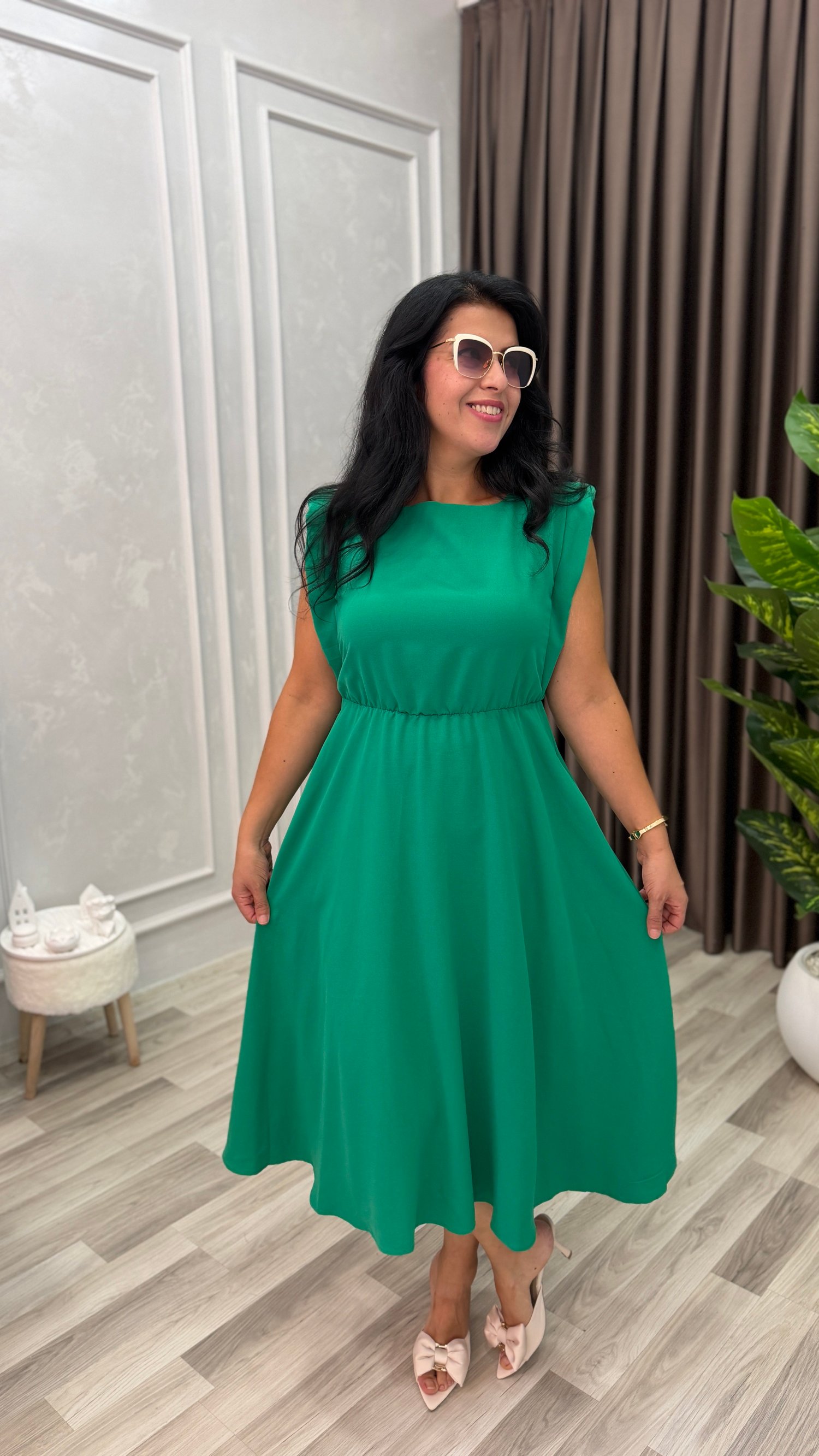 PRIME ELEGANCE ELBİSE YEŞİL