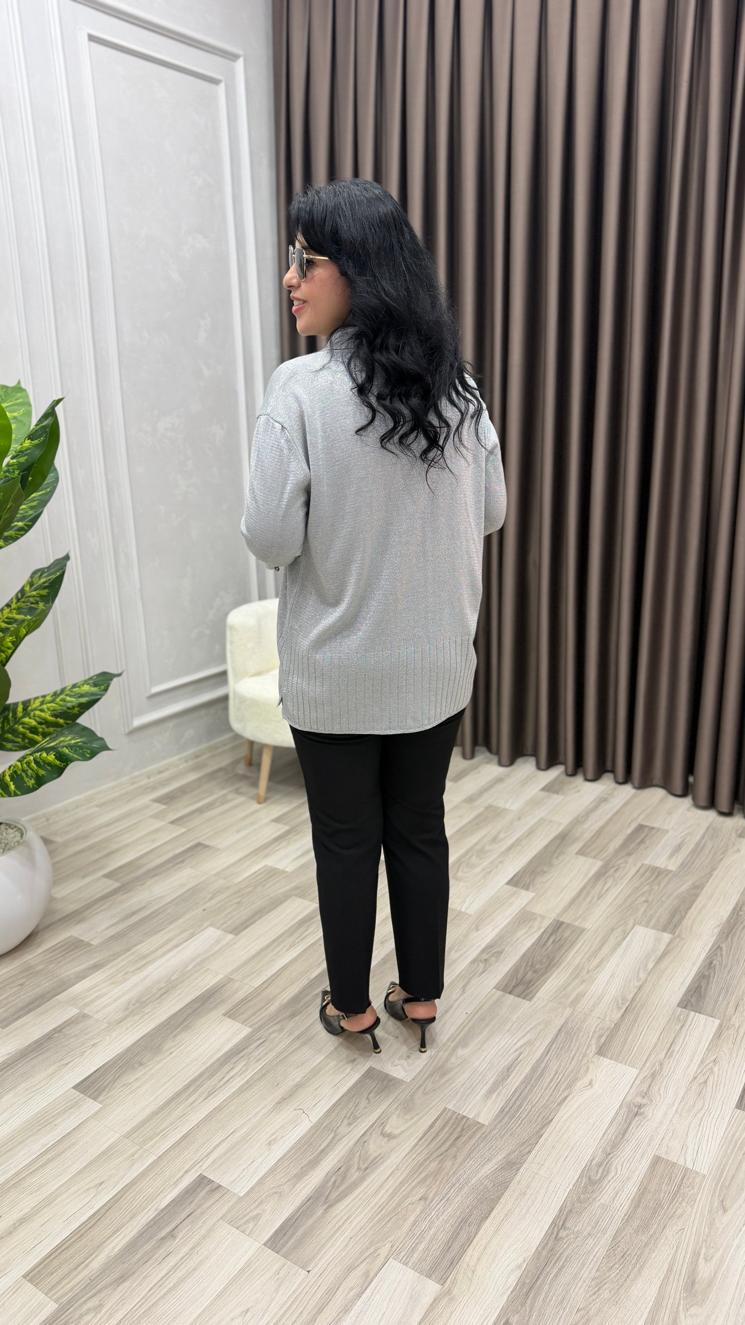 ROVENA DROPLU ELITE TRIKO GRİ