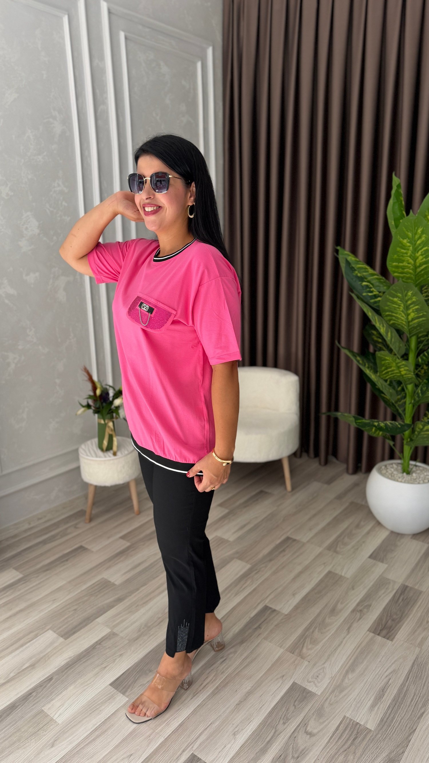 SOFT SHINE TSHIRT / FUŞYA