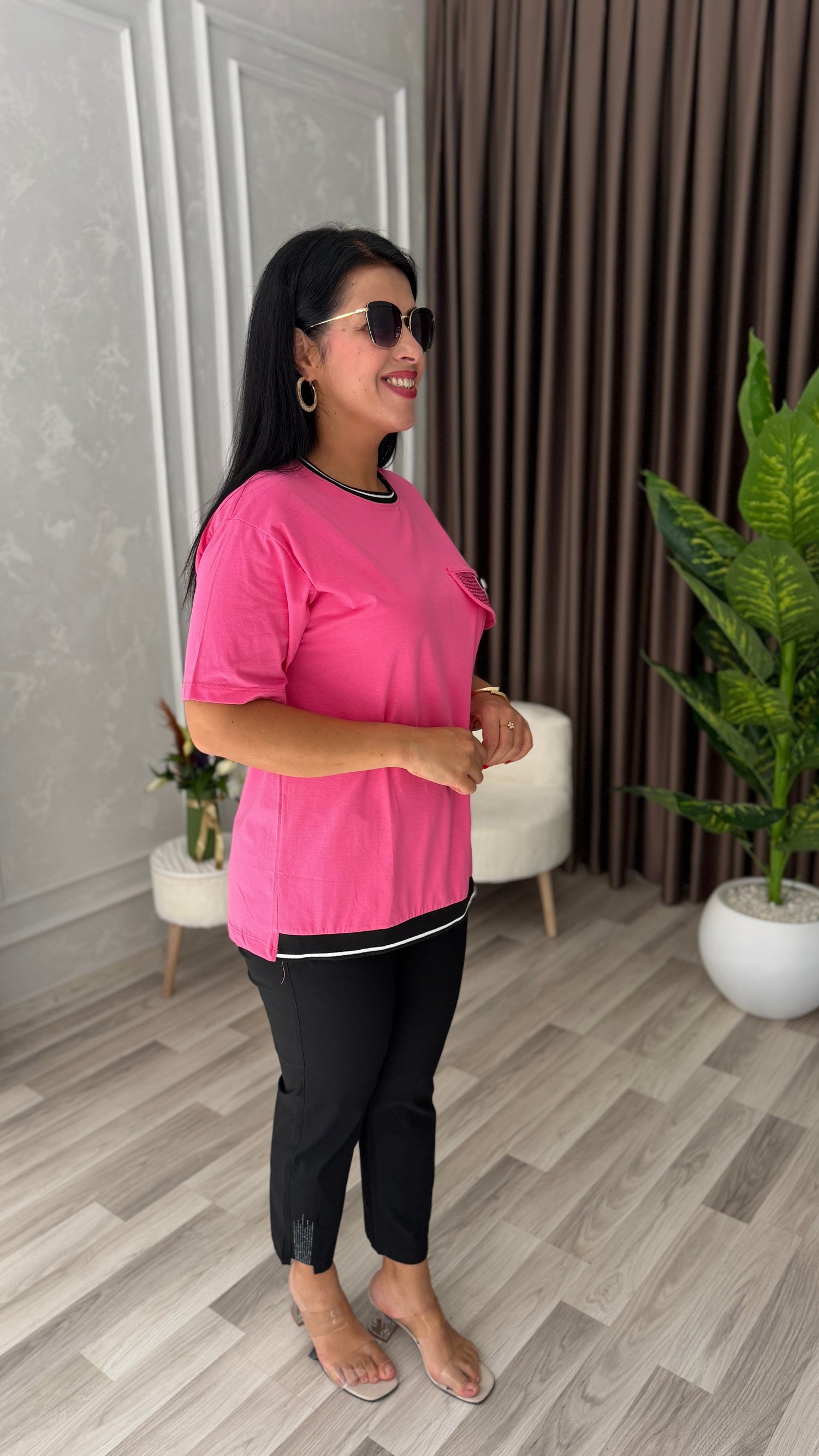 SOFT SHINE TSHIRT / FUŞYA