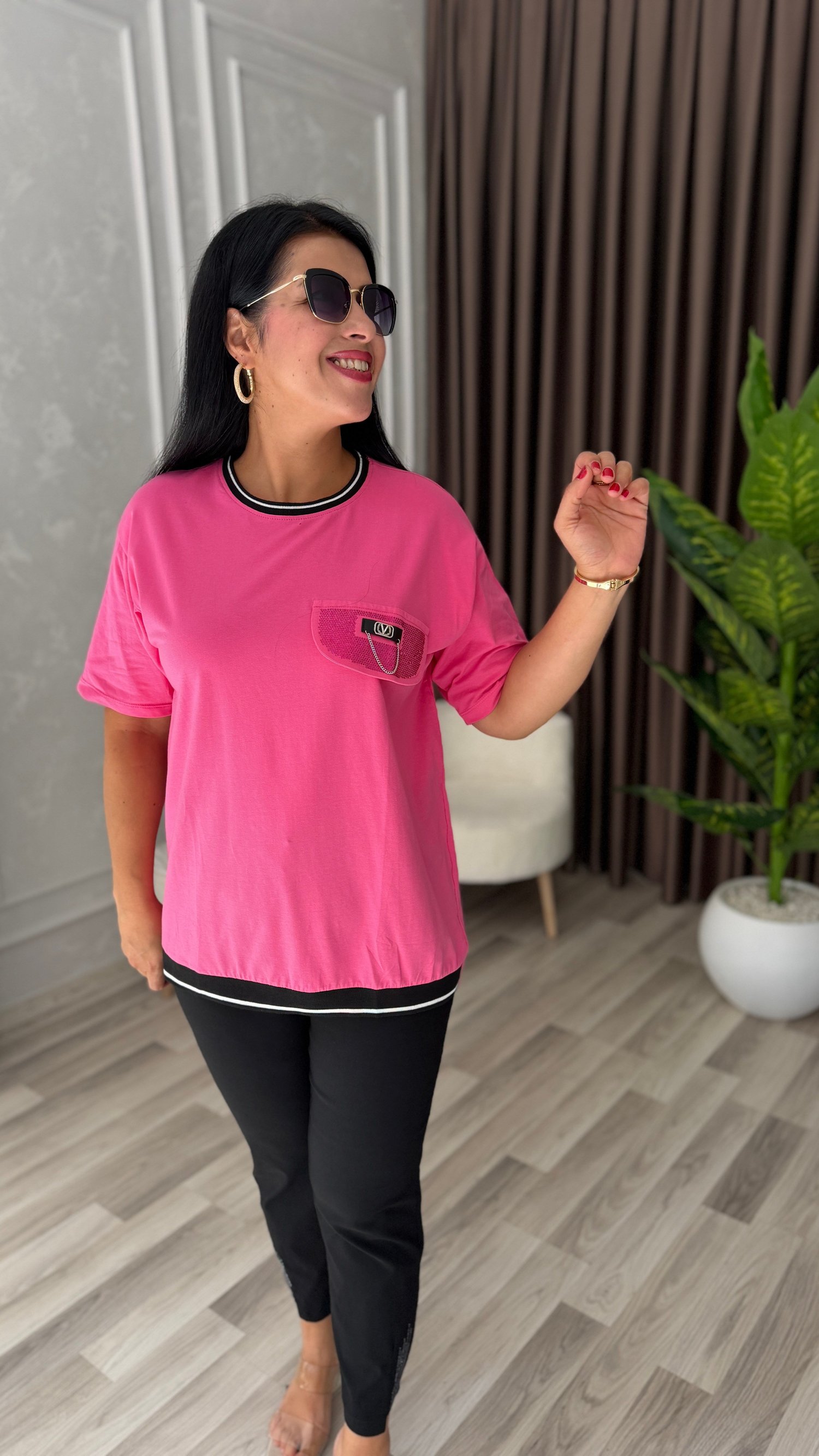 SOFT SHINE TSHIRT / FUŞYA