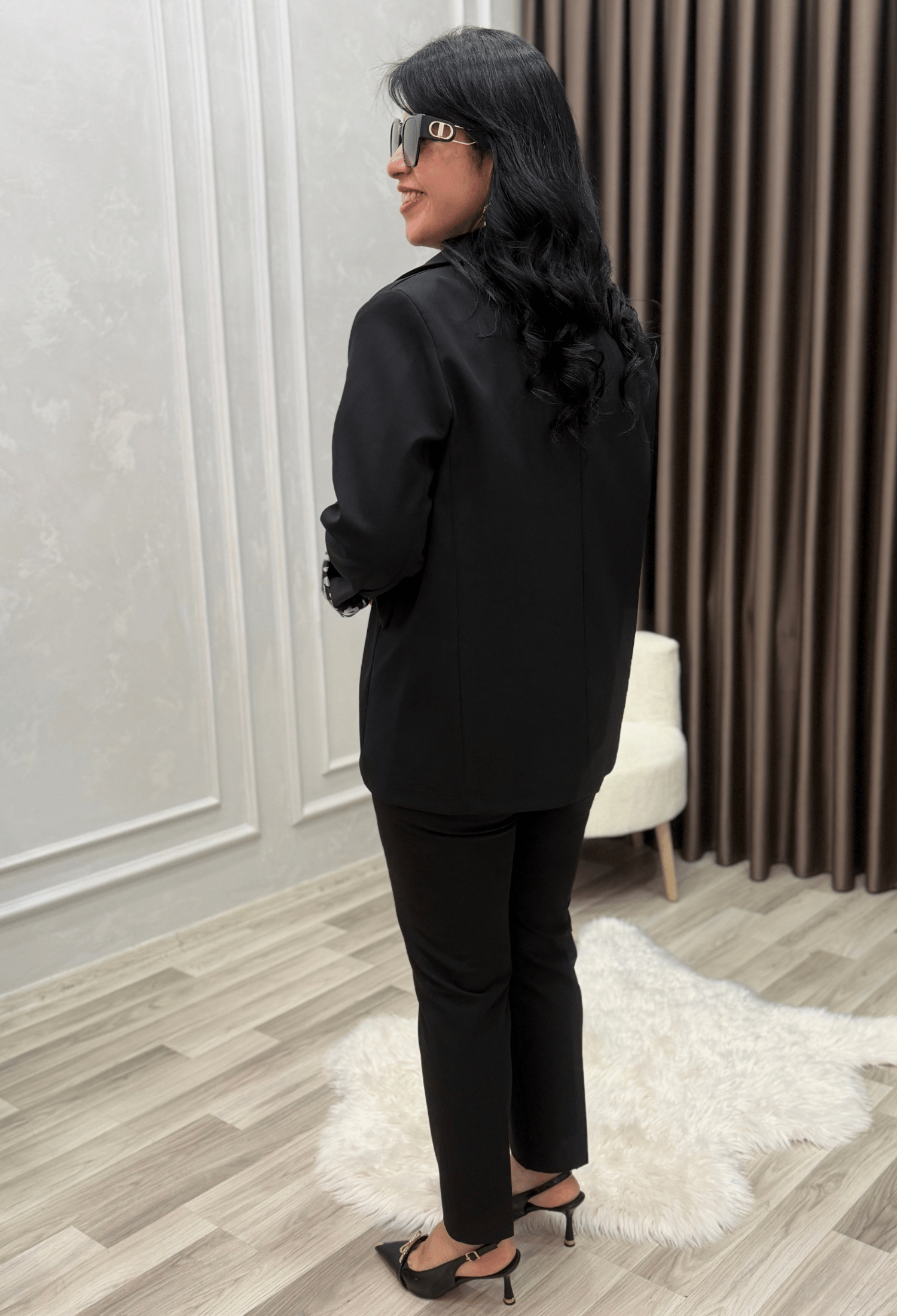 Stilora Blazer Ceket Siyah