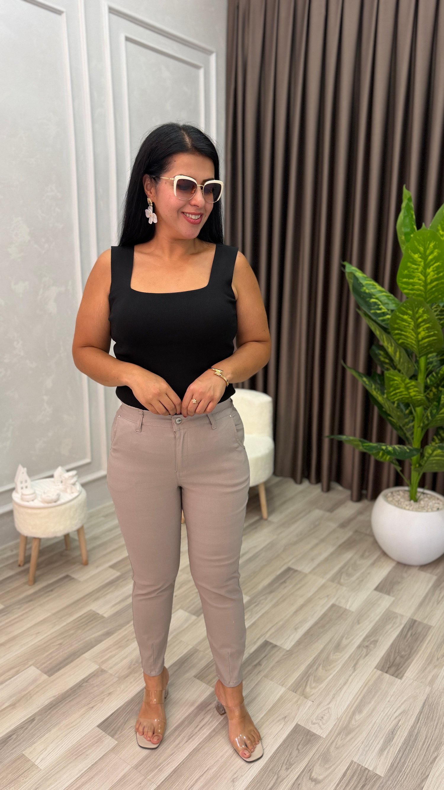 VELLUTO COMFORT PREMIUM PANTOLON BEJ
