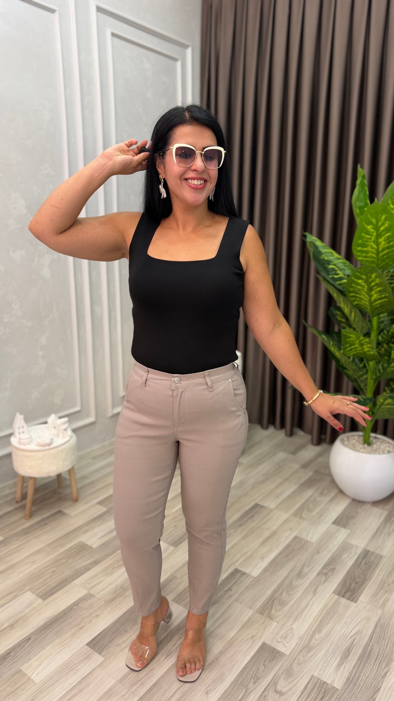 VELLUTO COMFORT PREMIUM PANTOLON BEJ