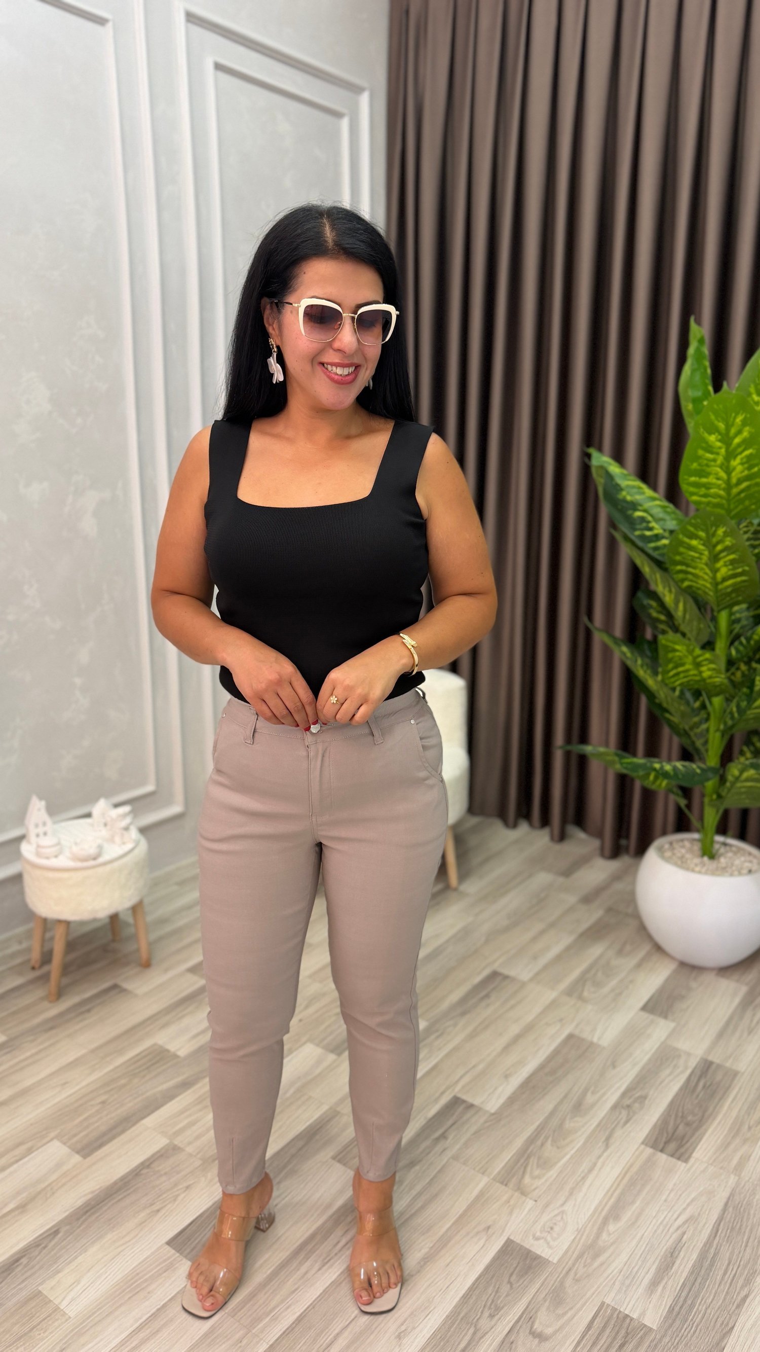 VELLUTO COMFORT PREMIUM PANTOLON BEJ