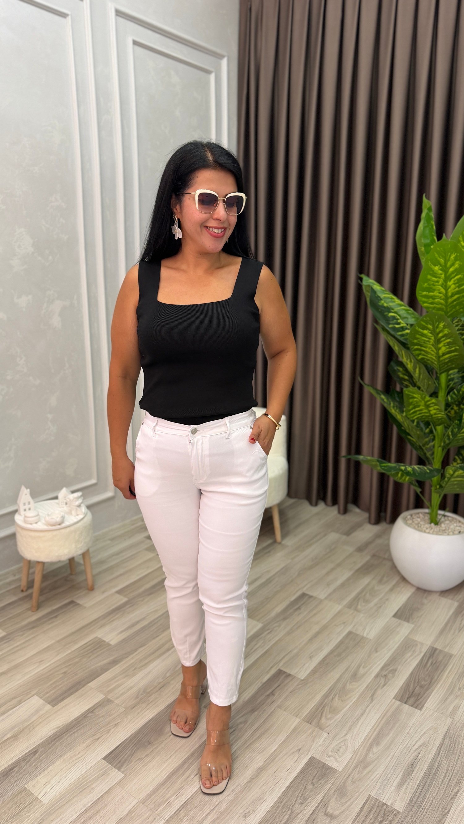 VELLUTO COMFORT PREMIUM PANTOLON BEYAZ