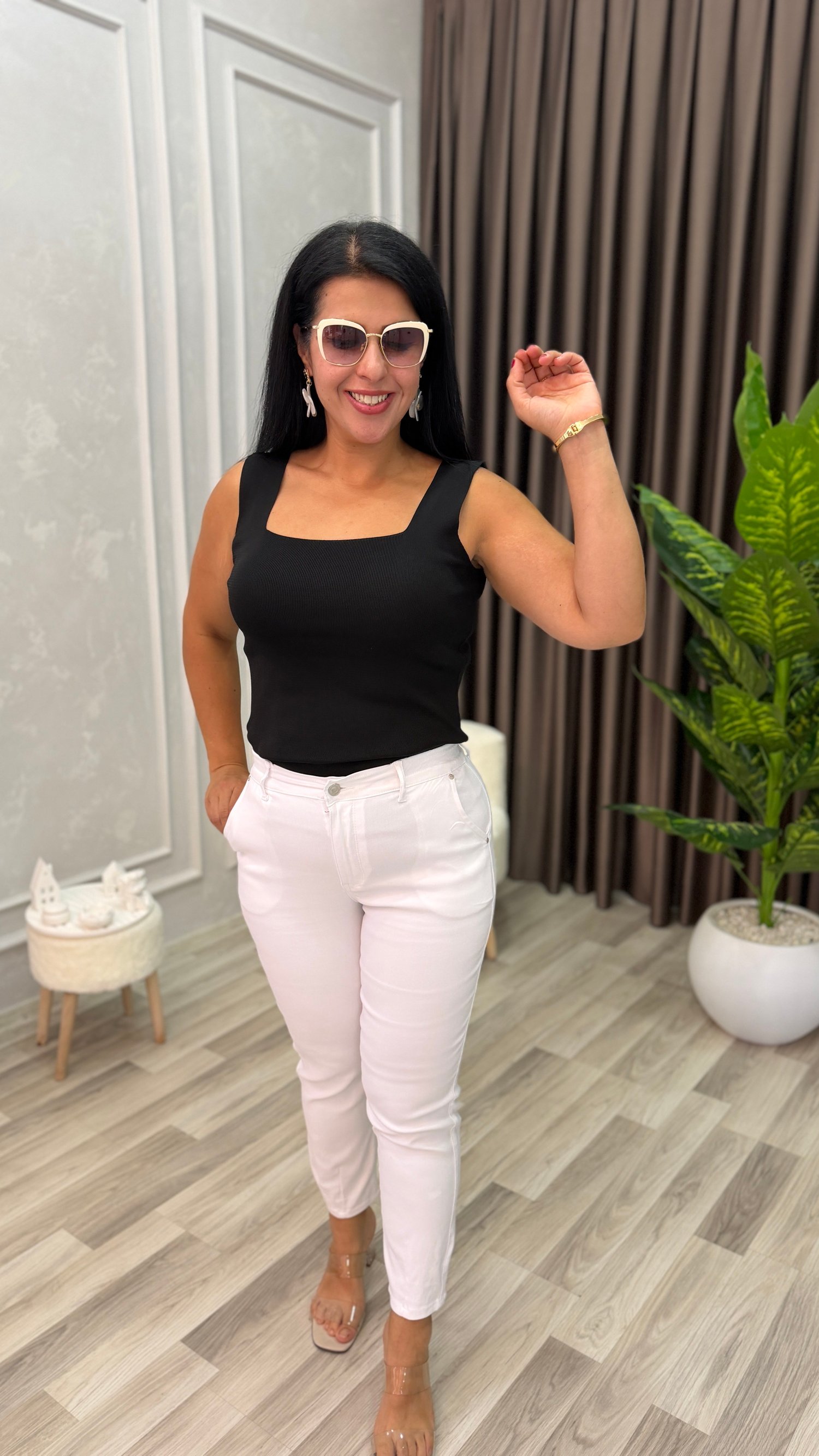 VELLUTO COMFORT PREMIUM PANTOLON BEYAZ