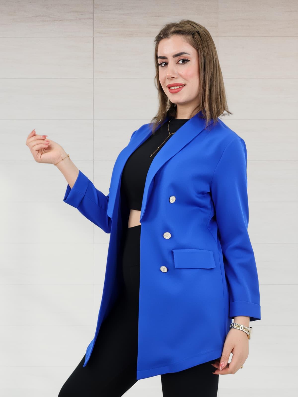 Şal Yaka Blazer Ceket Lacivert