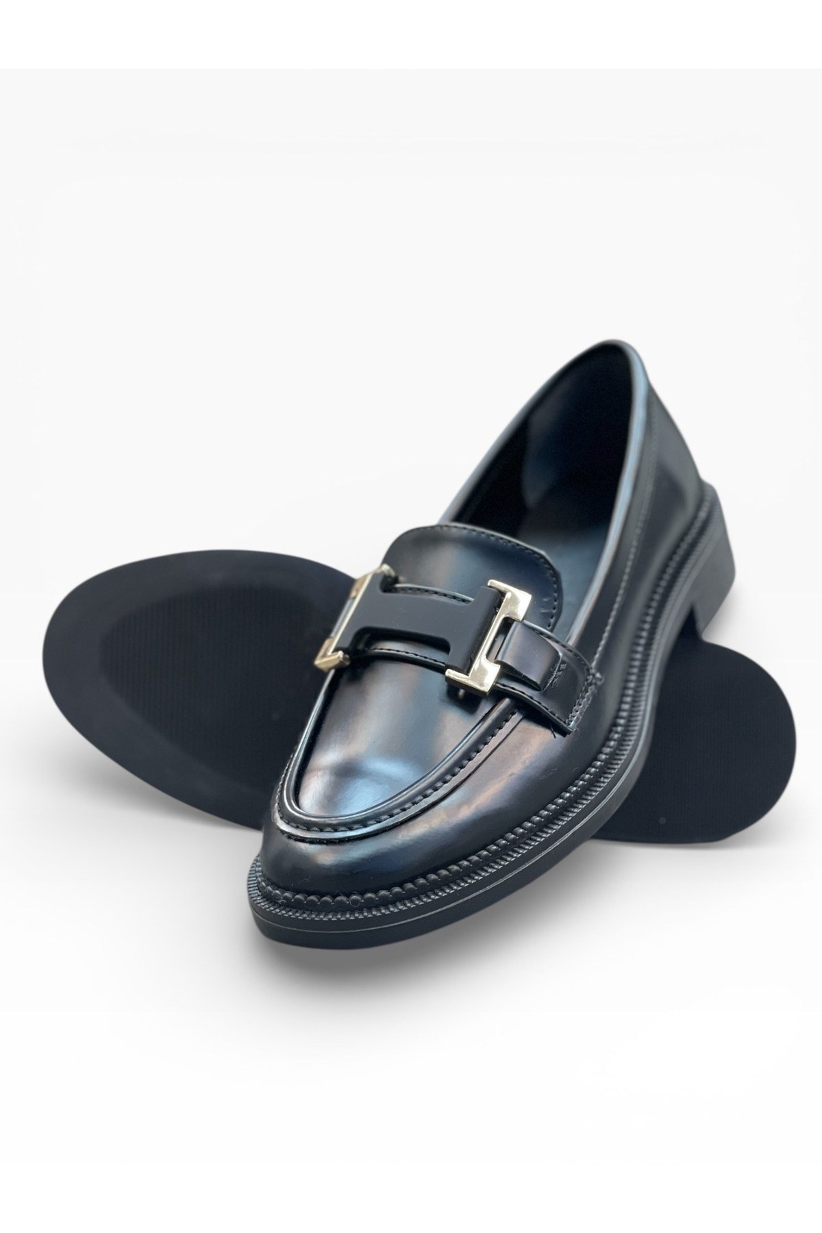Kadın Loafer Ortopedik Taban Tokalı