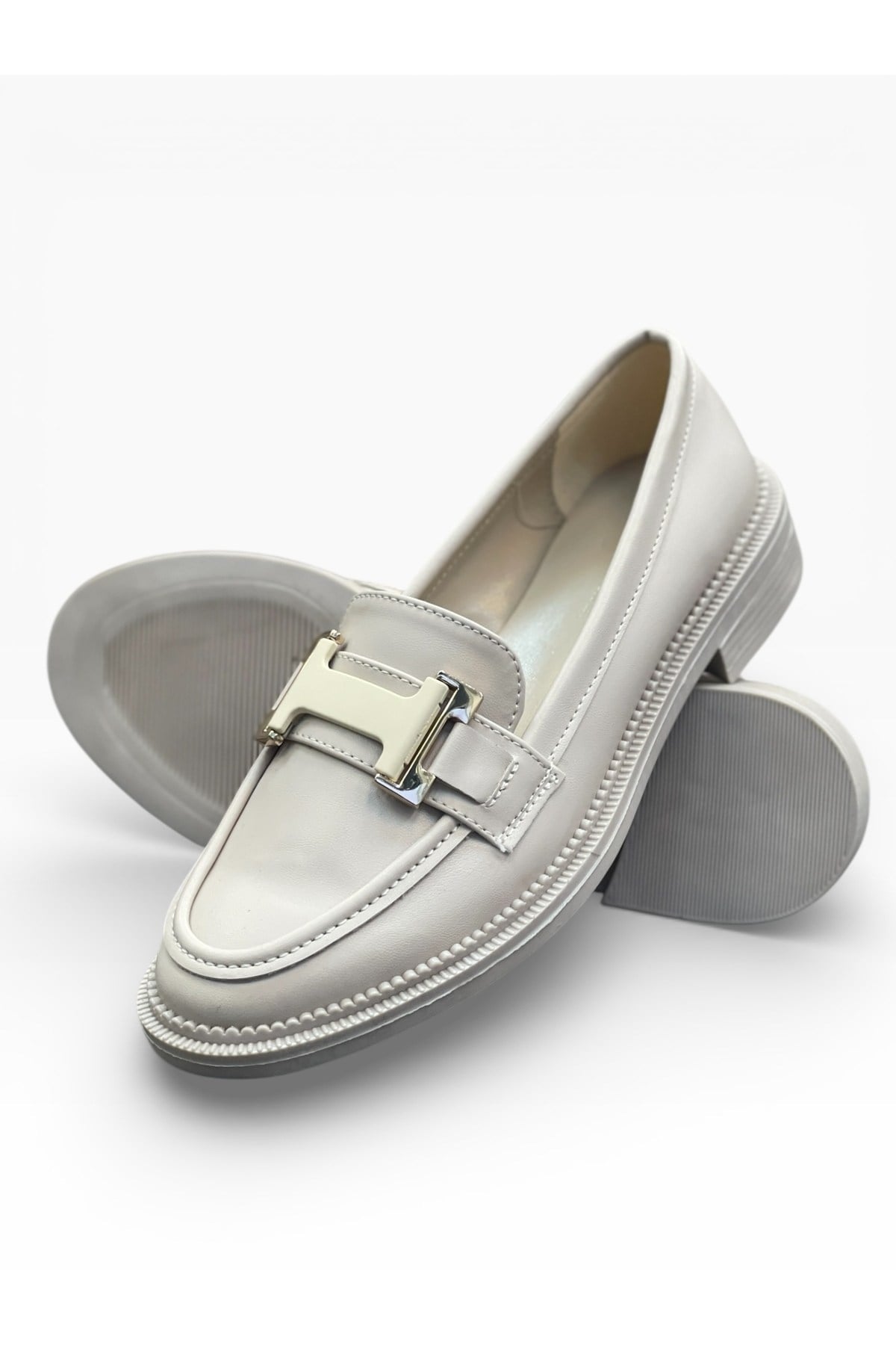 Kadın Loafer Ortopedik Taban Tokalı