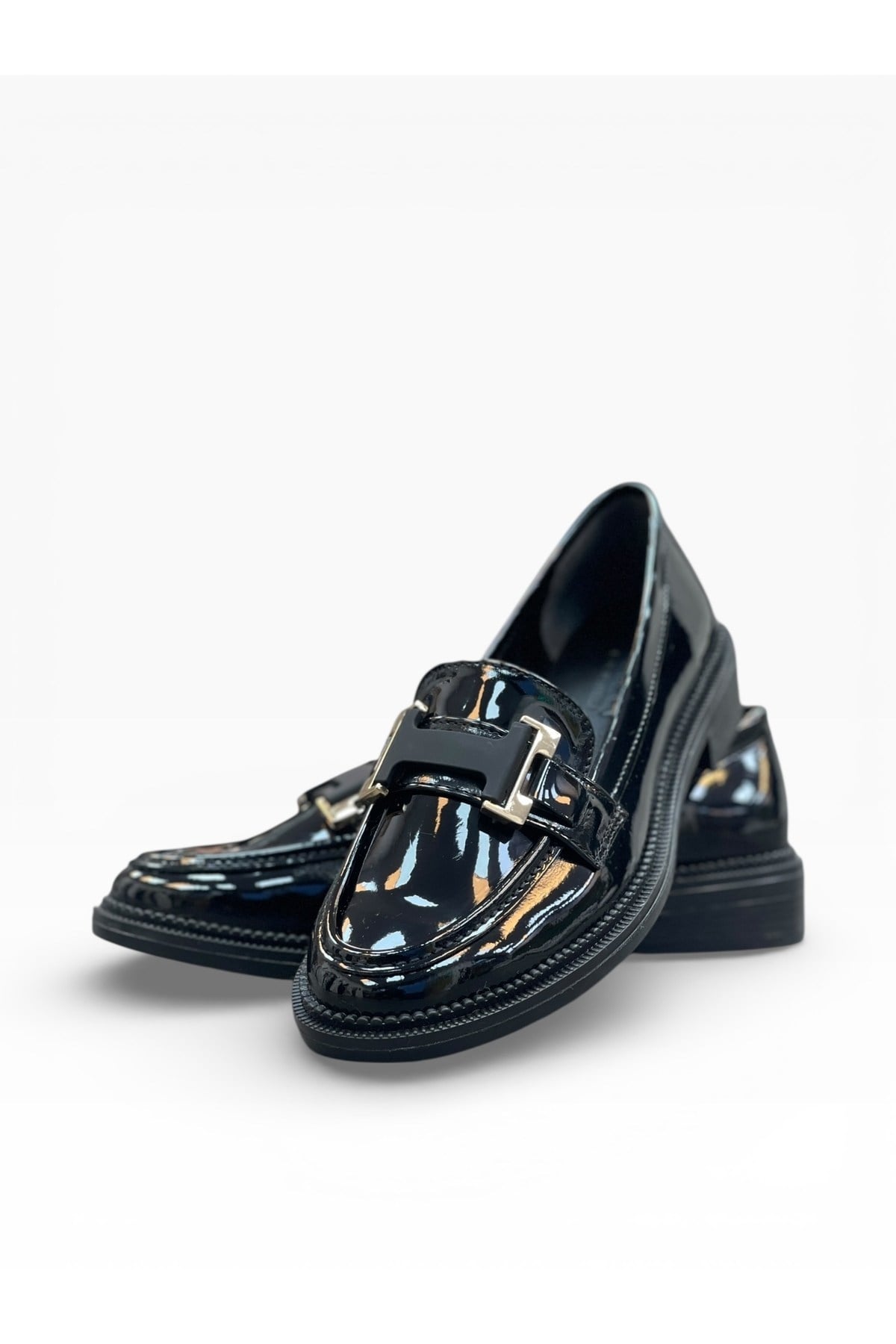 Kadın Loafer Ortopedik Taban Tokalı