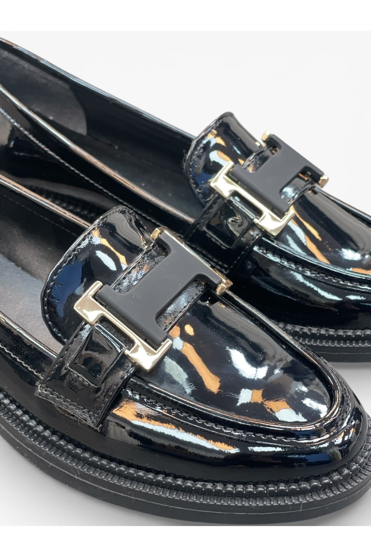 Kadın Loafer Ortopedik Taban Tokalı