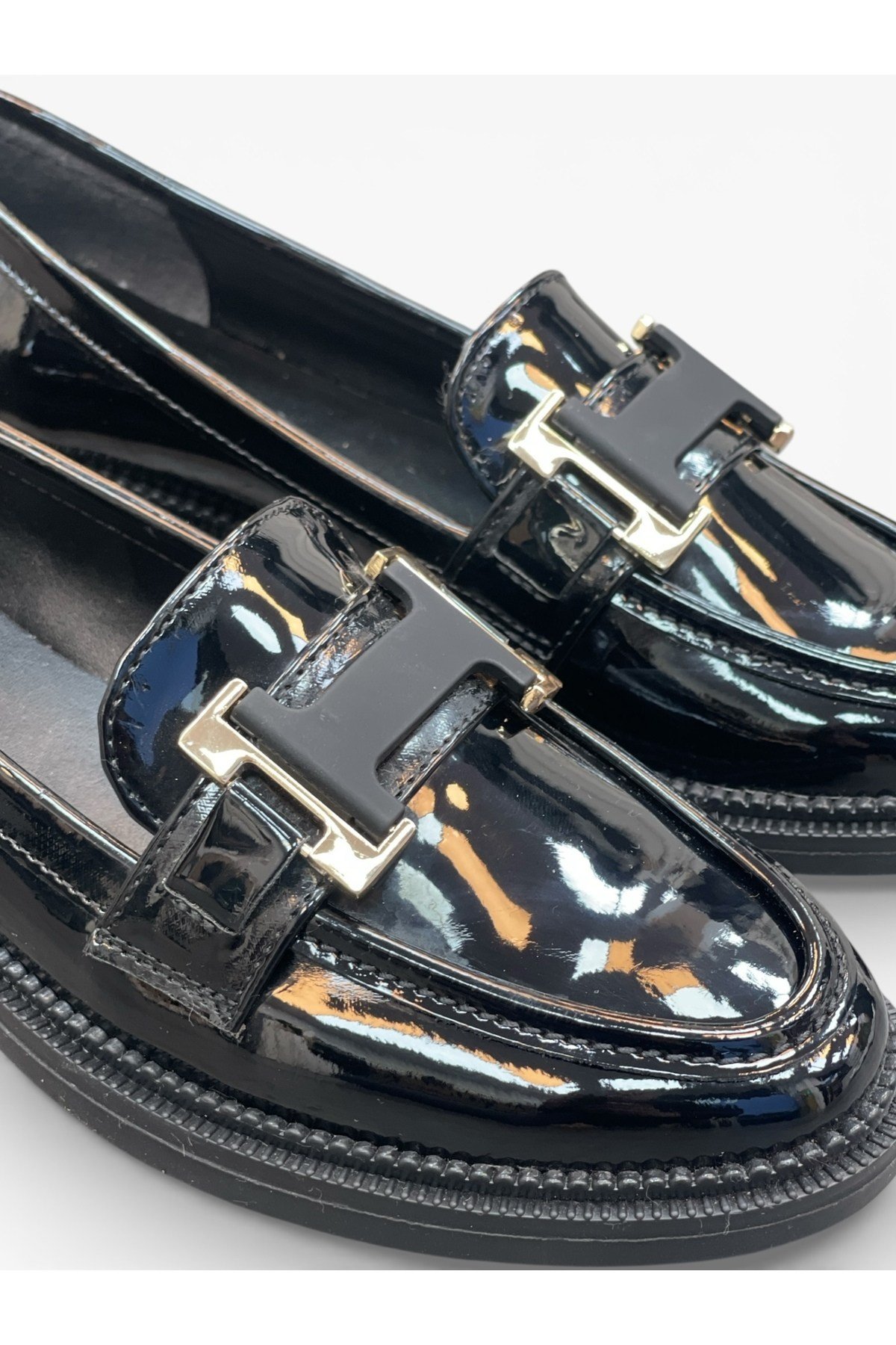 Kadın Loafer Ortopedik Taban Tokalı