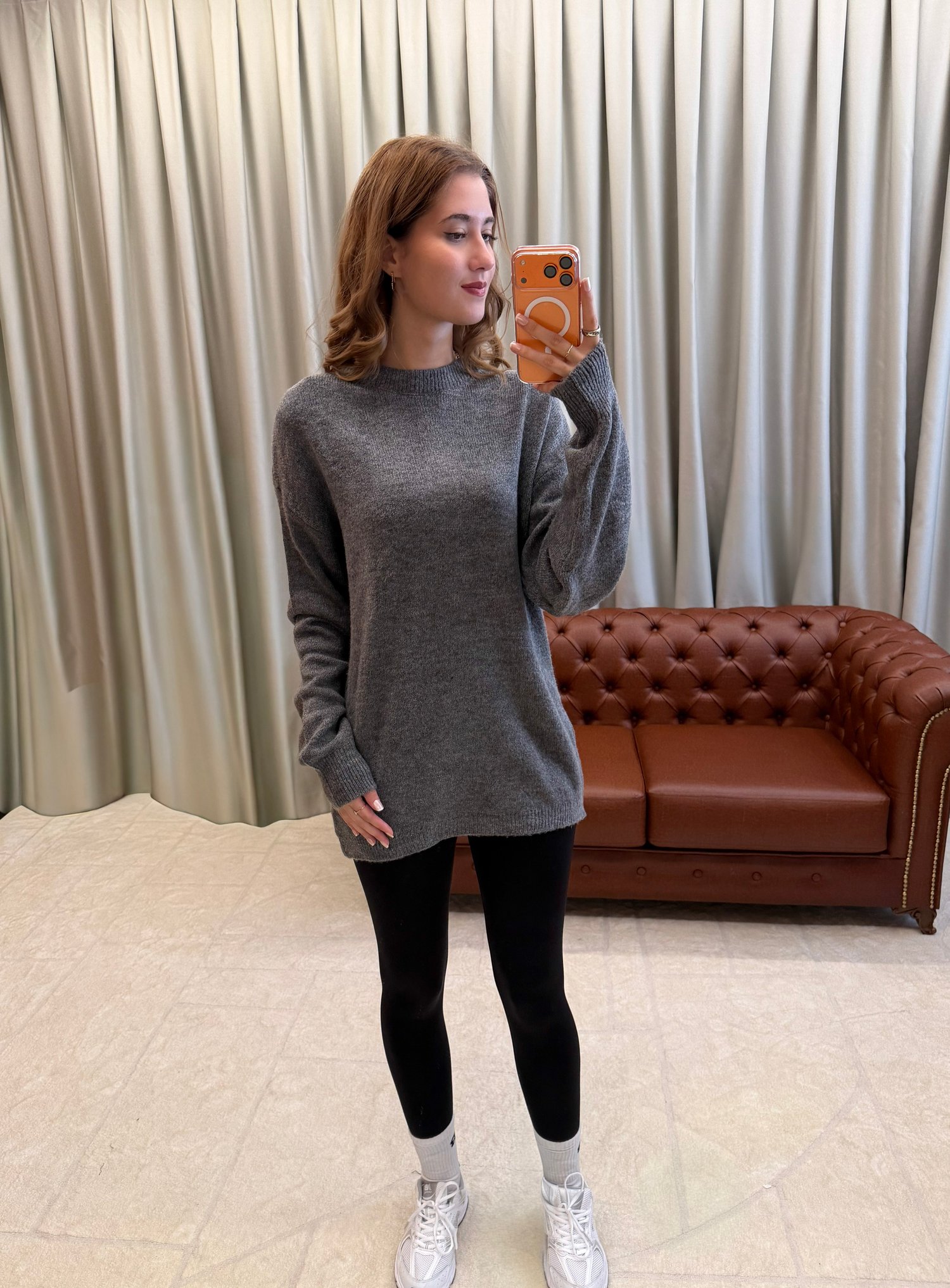 Antrasit Premium Triko Kazak