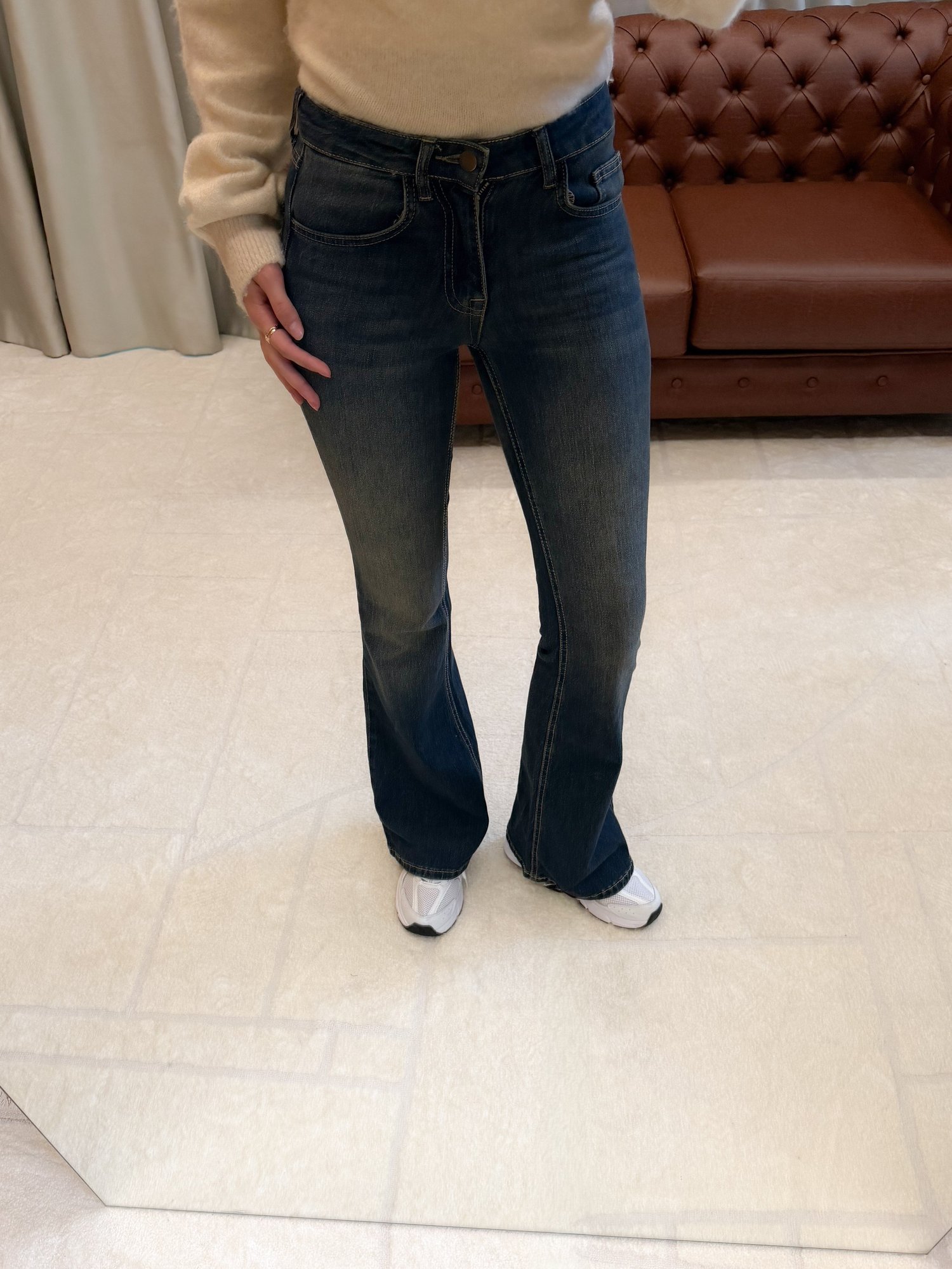 Kot Pantolon İspanyol jean