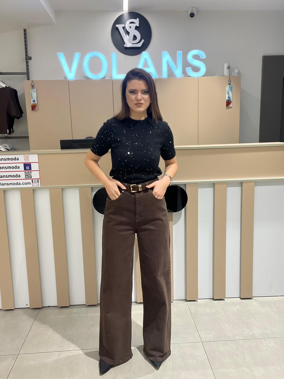 Basic Yaka Pullu Triko