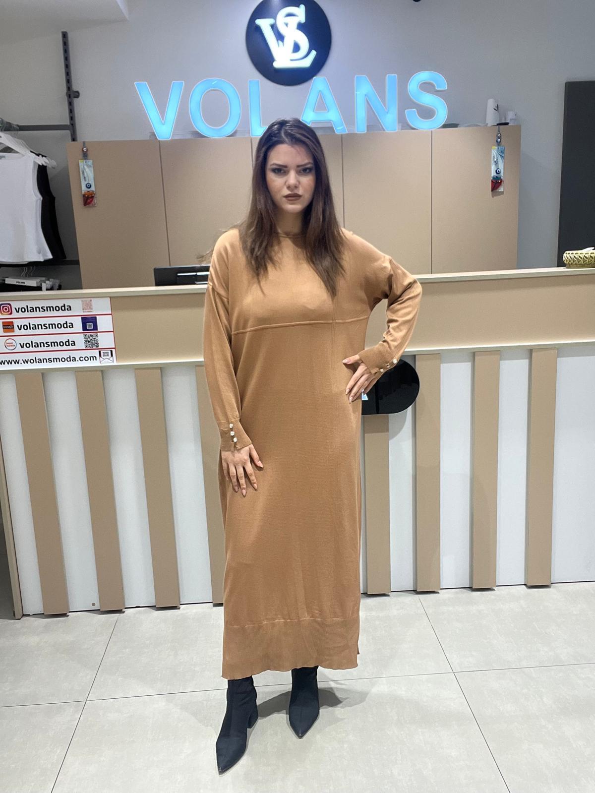 Düğme Çakımlı Triko