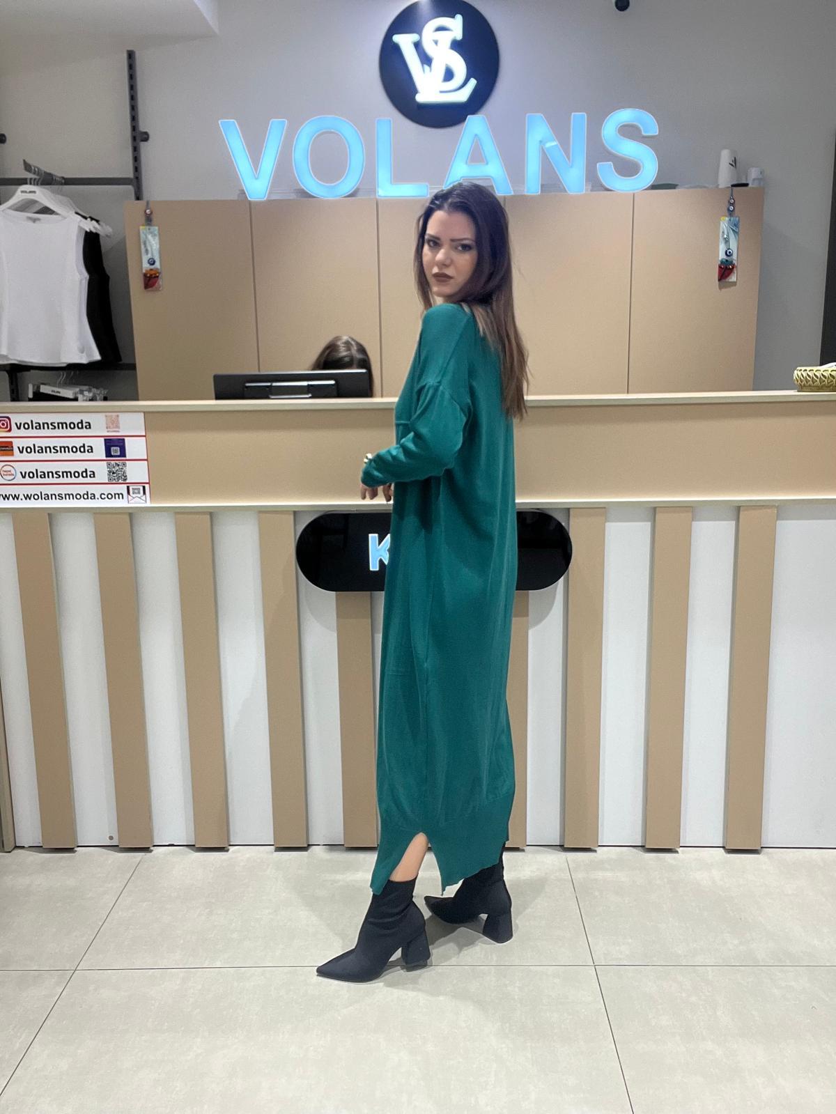 Düğme Çakımlı Triko