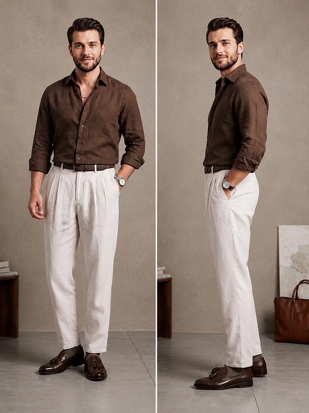 ERKEK MODAL  PANTOLON 5039