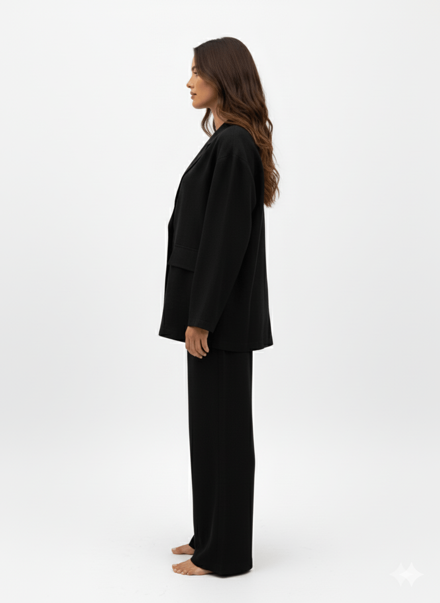 Oversize Ceketli Takım