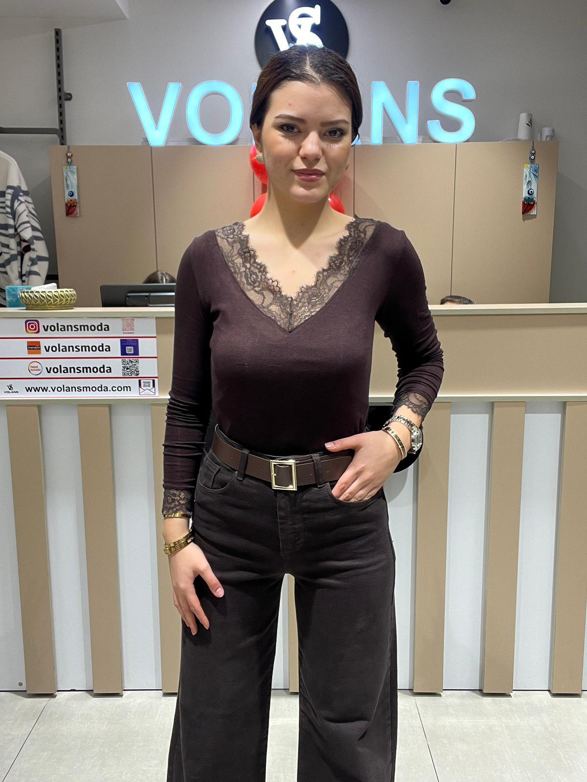 RUBY DANTEL YAKA BLUZ