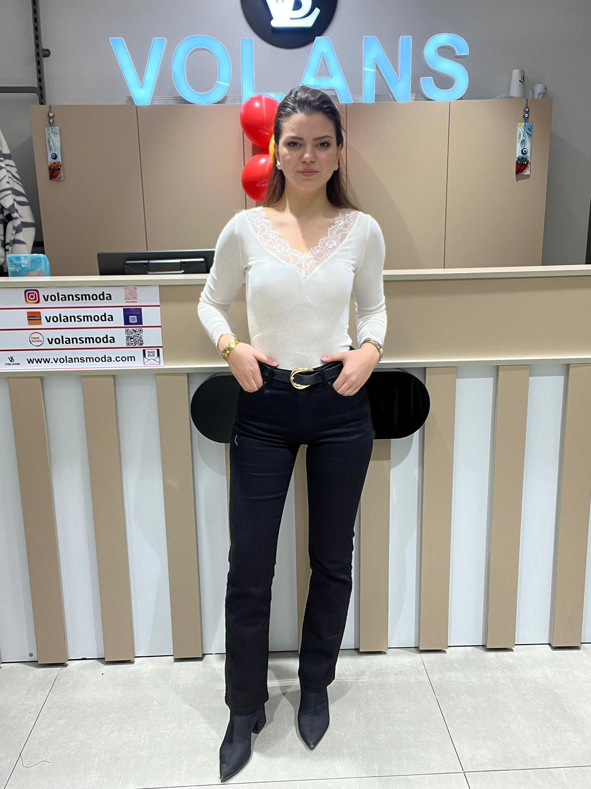 RUBY DANTEL YAKA BLUZ