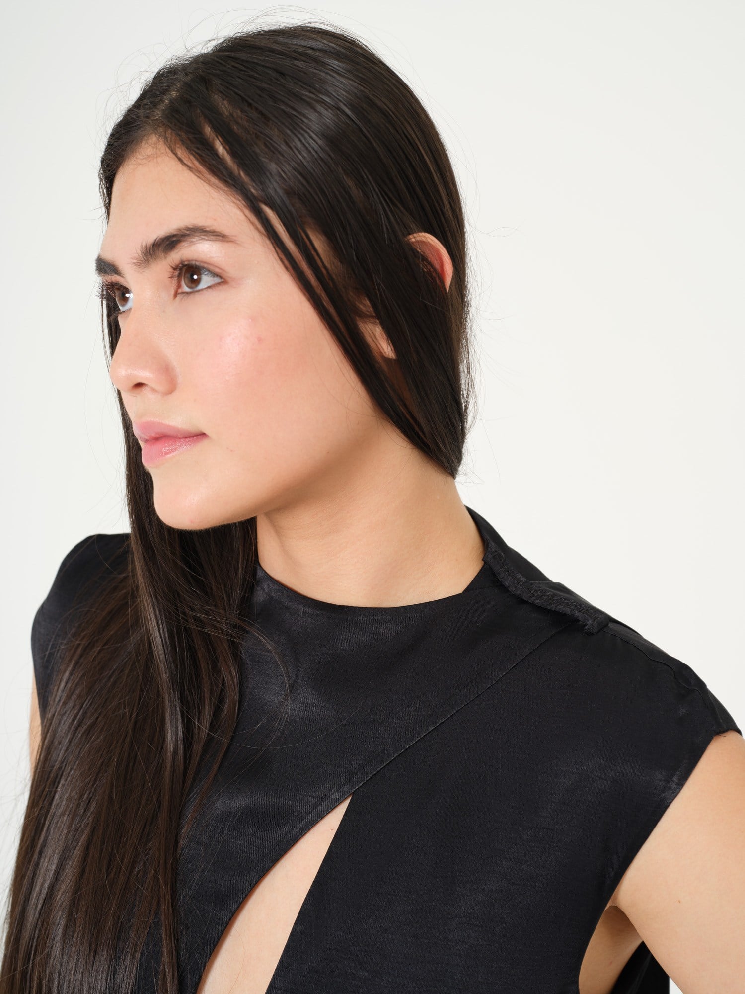 Piarbi Şal Yaka Detaylı Elegant Kısa Tulum - Siyah %100 Viskon Premium Shawl Collar Short Jumpsuit
