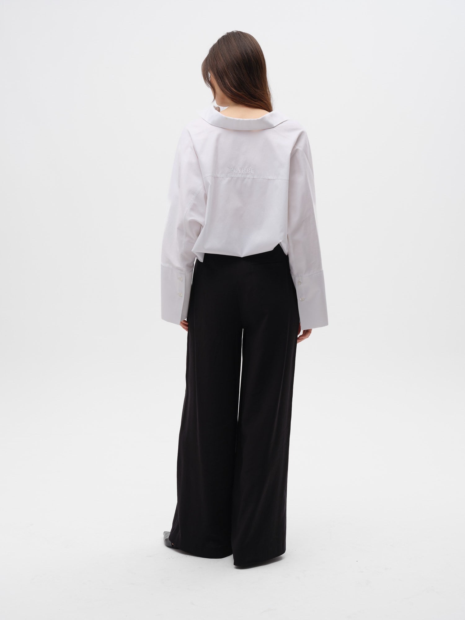 Piarbi Yüksek Bel Dökümlü Rahat Kesim Pantolon - Mikro Modal & Tencel Karışımlı Premium Tasarım