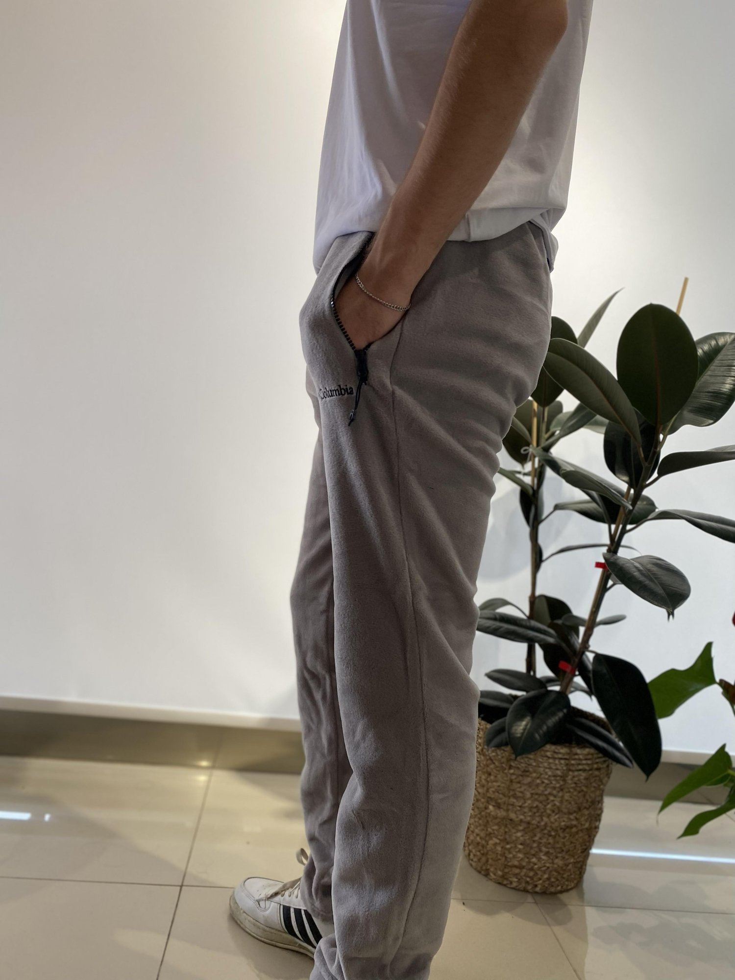 GRİ ORJ MARKA POLAR PANTOLON