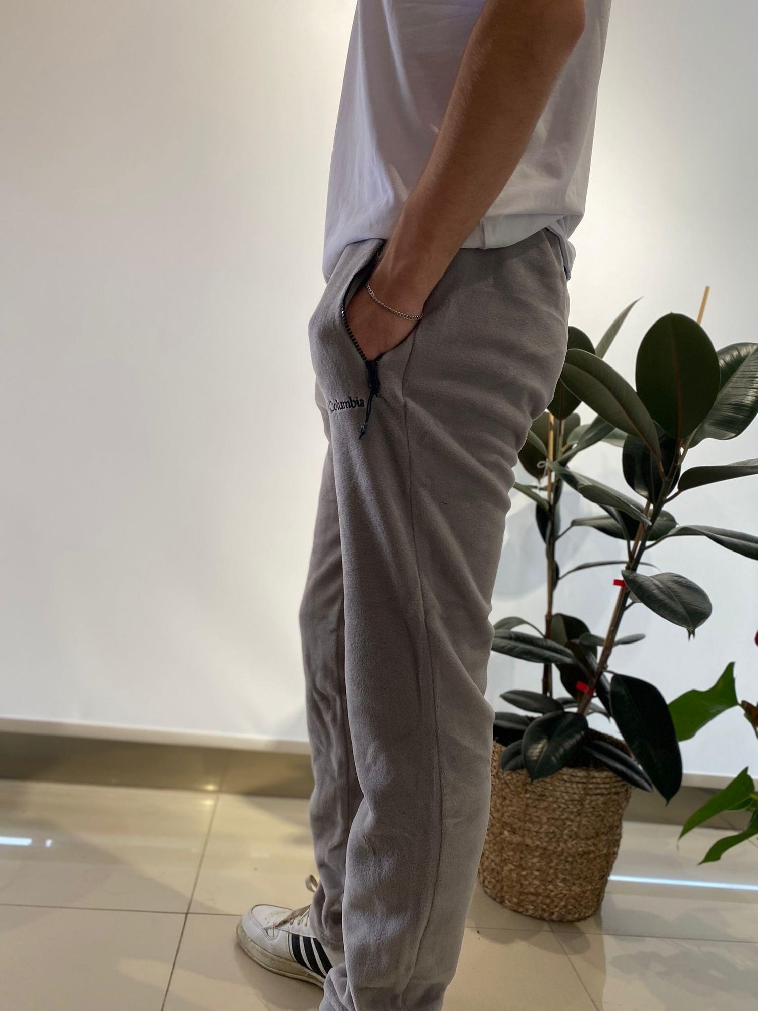 GRİ ORJ MARKA POLAR PANTOLON